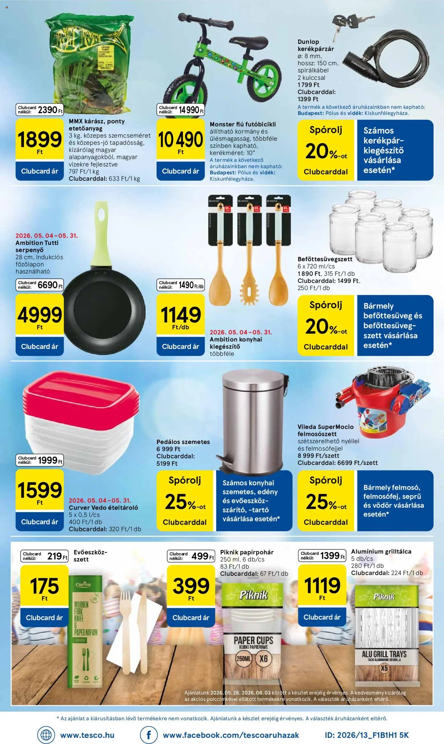 Tesco újság 2026.05.28. Tesco aktuális akciós újság (2026-05-28 - 2026-06-03)