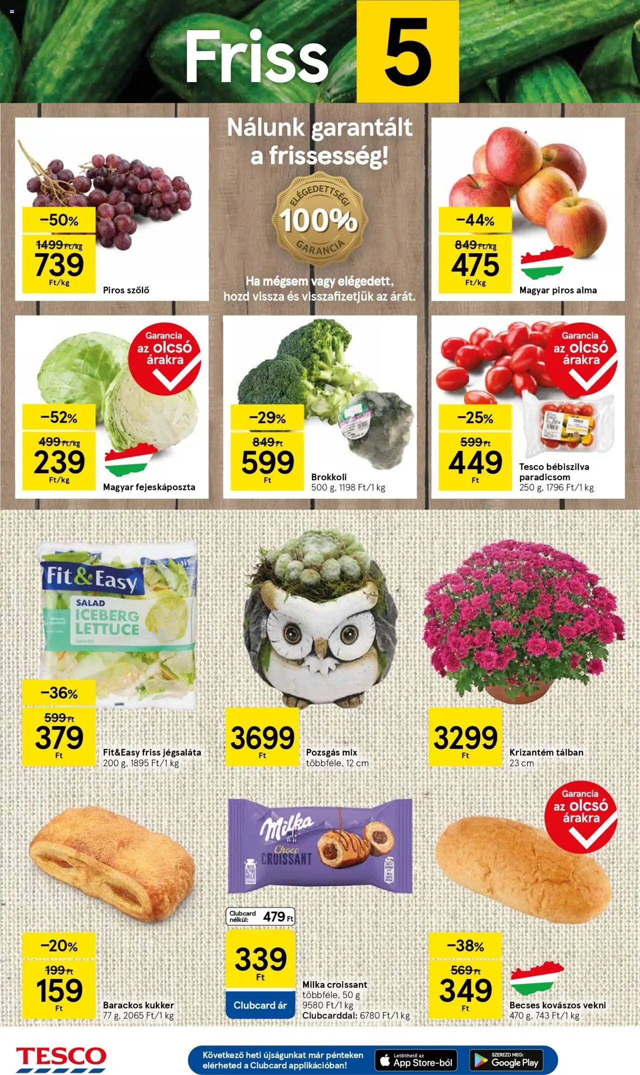 Tesco újság 2025.09.25. Akciós újság Tesco (2025-09-25 - 2025-10-01)