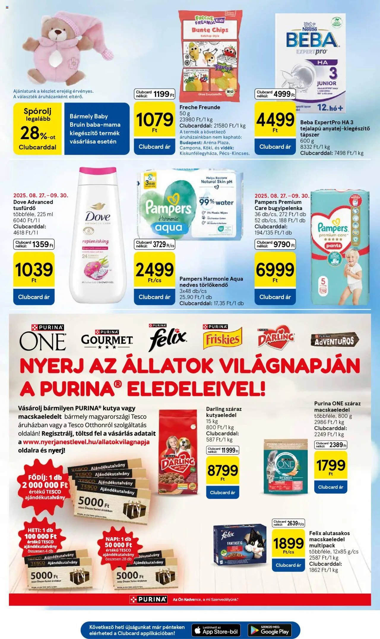 Tesco újság 2025.09.25. Akciós újság Tesco (2025-09-25 - 2025-10-01)
