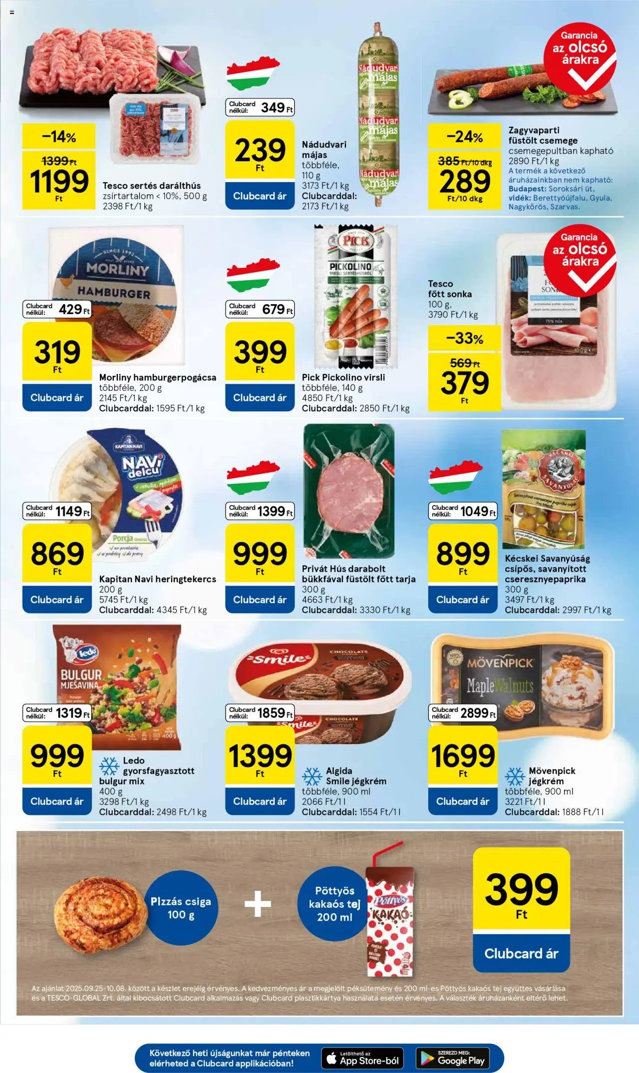 Tesco újság 2025.09.25. Akciós újság Tesco (2025-09-25 - 2025-10-01)