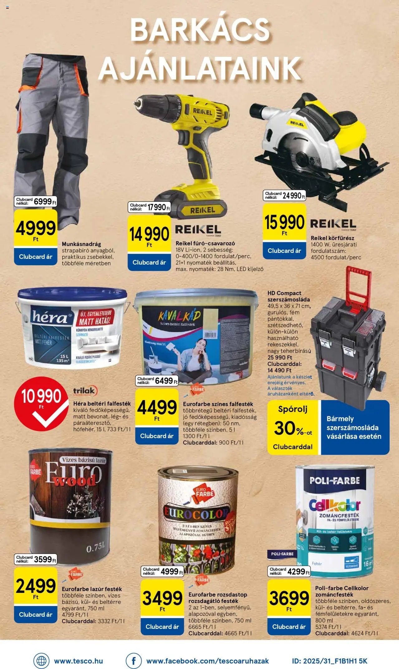 Tesco újság 2025.09.25. Akciós újság Tesco (2025-09-25 - 2025-10-01)