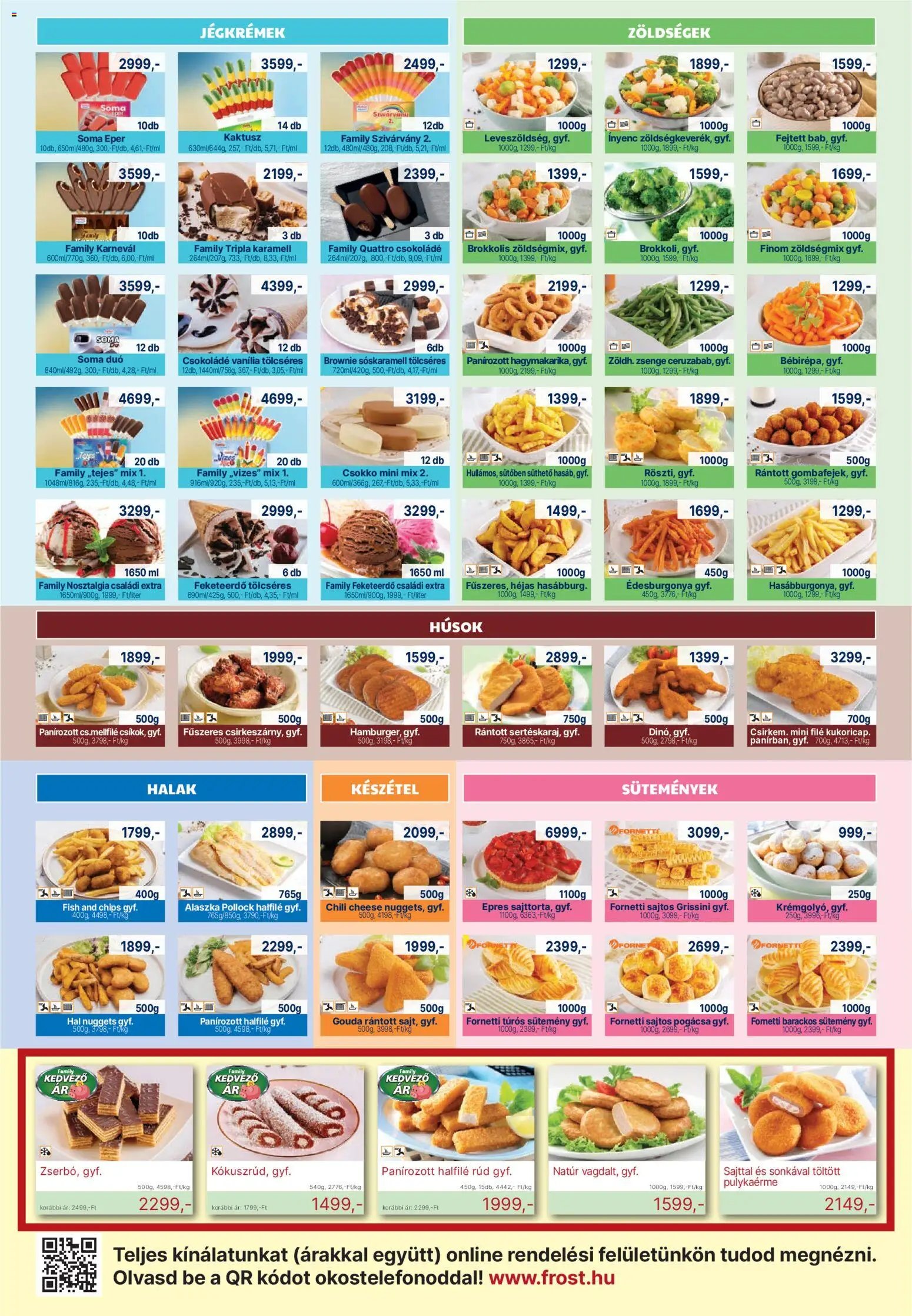 Family Frost újság 2025.11.01. Akciós újság Family Frost (2025-11-01 - 2025-11-30)