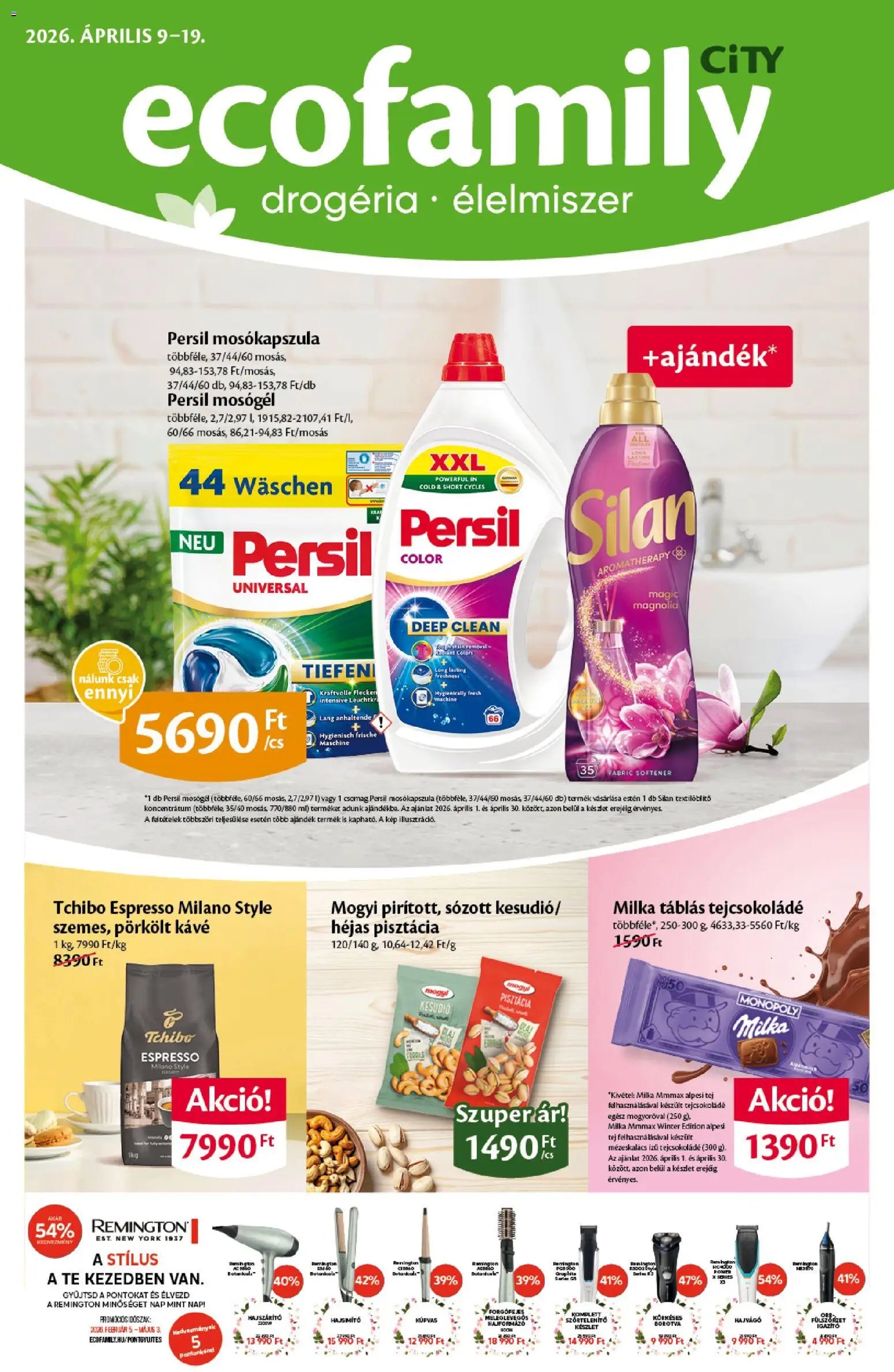 EcoFamily újság 2026.04.09. EcoFamily City akciós újság (2026-04-09 - 2026-04-19)