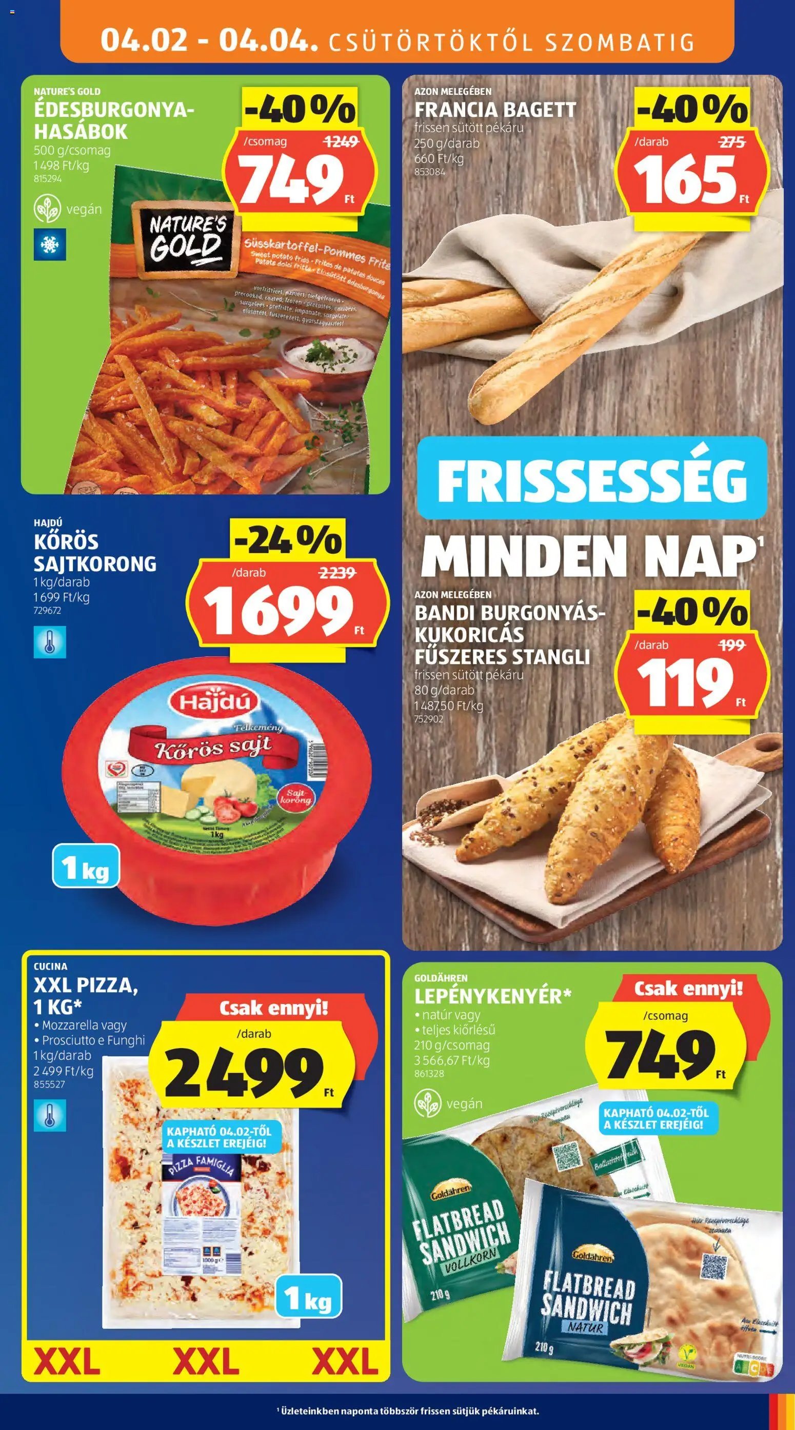 Aldi újság 2026.04.02. Aldi akciós újság (2026-04-02 - 2026-04-08)