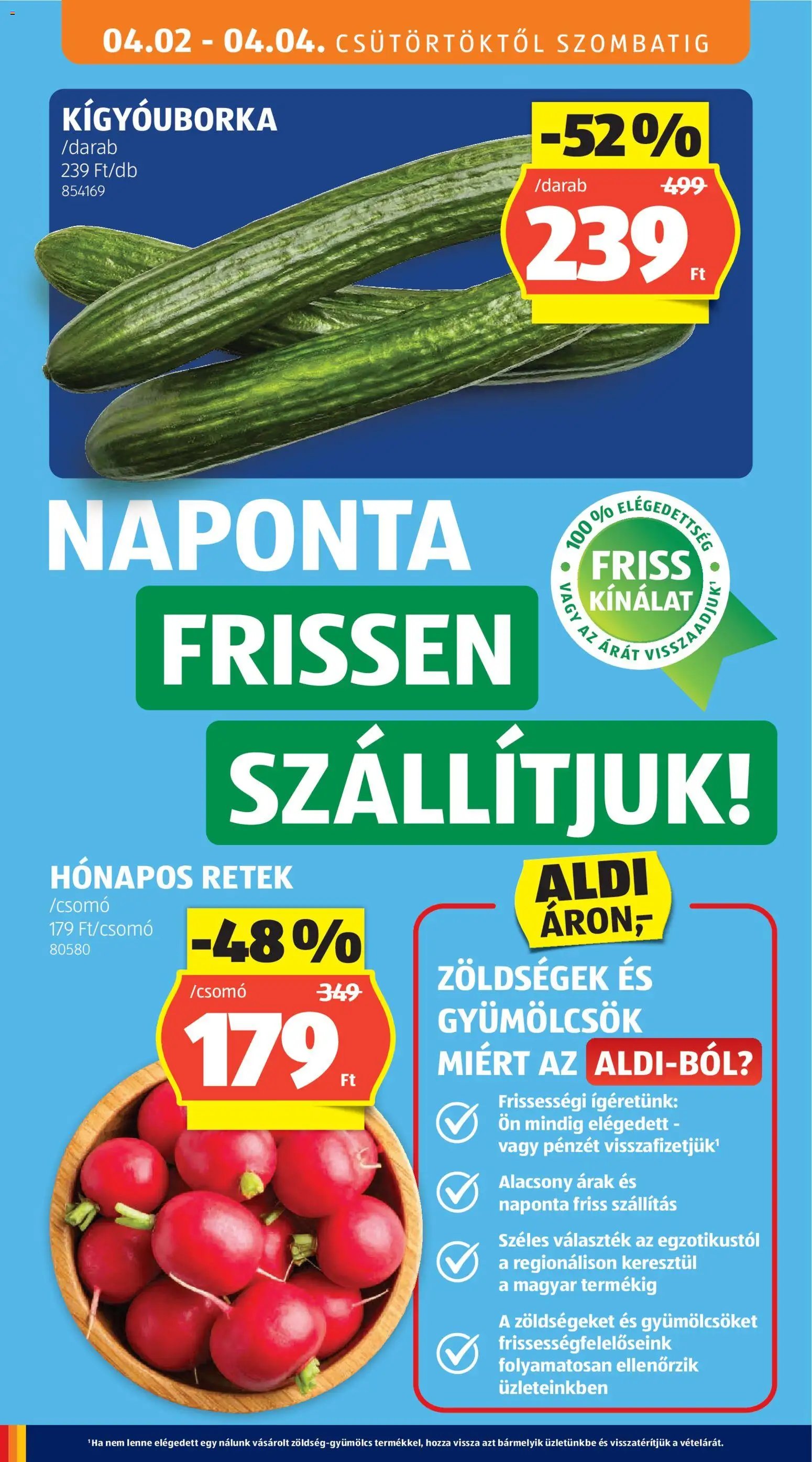 Aldi újság 2026.04.02. Aldi akciós újság (2026-04-02 - 2026-04-08)