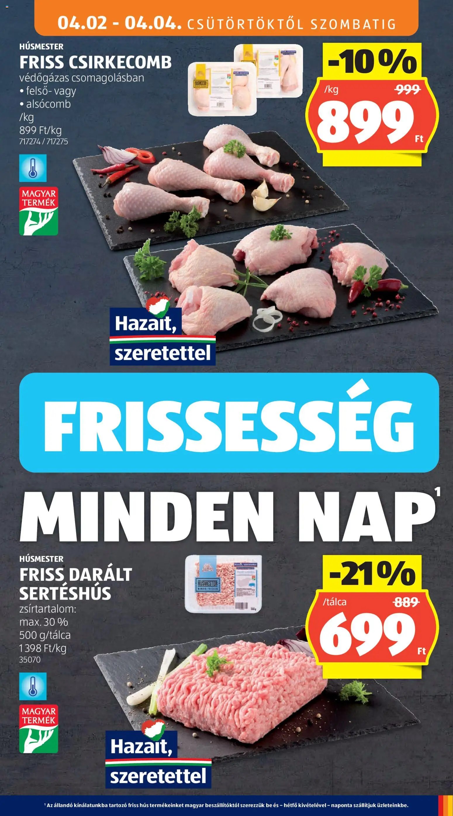Aldi újság 2026.04.02. Aldi akciós újság (2026-04-02 - 2026-04-08)