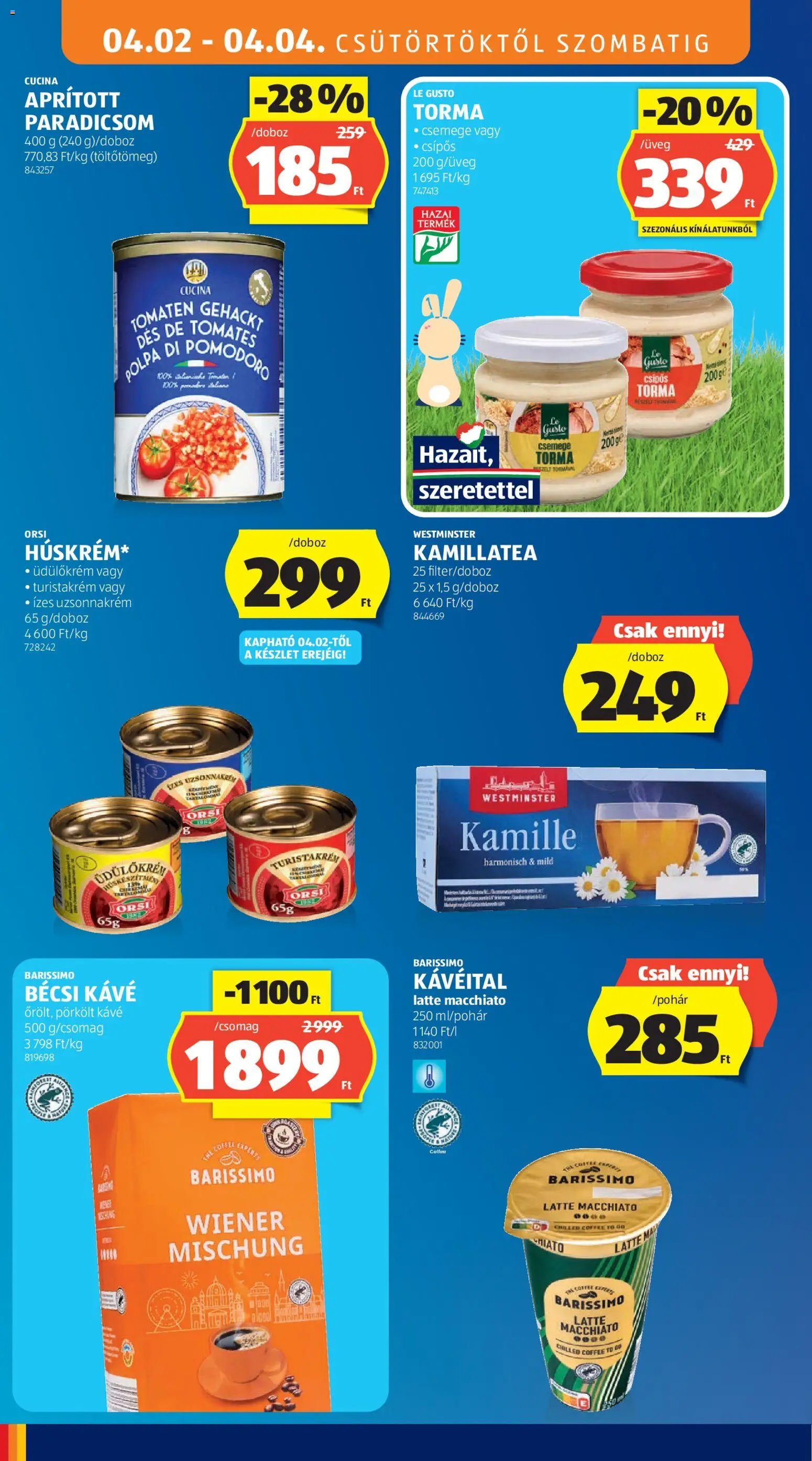 Aldi újság 2026.04.02. Aldi akciós újság (2026-04-02 - 2026-04-08)