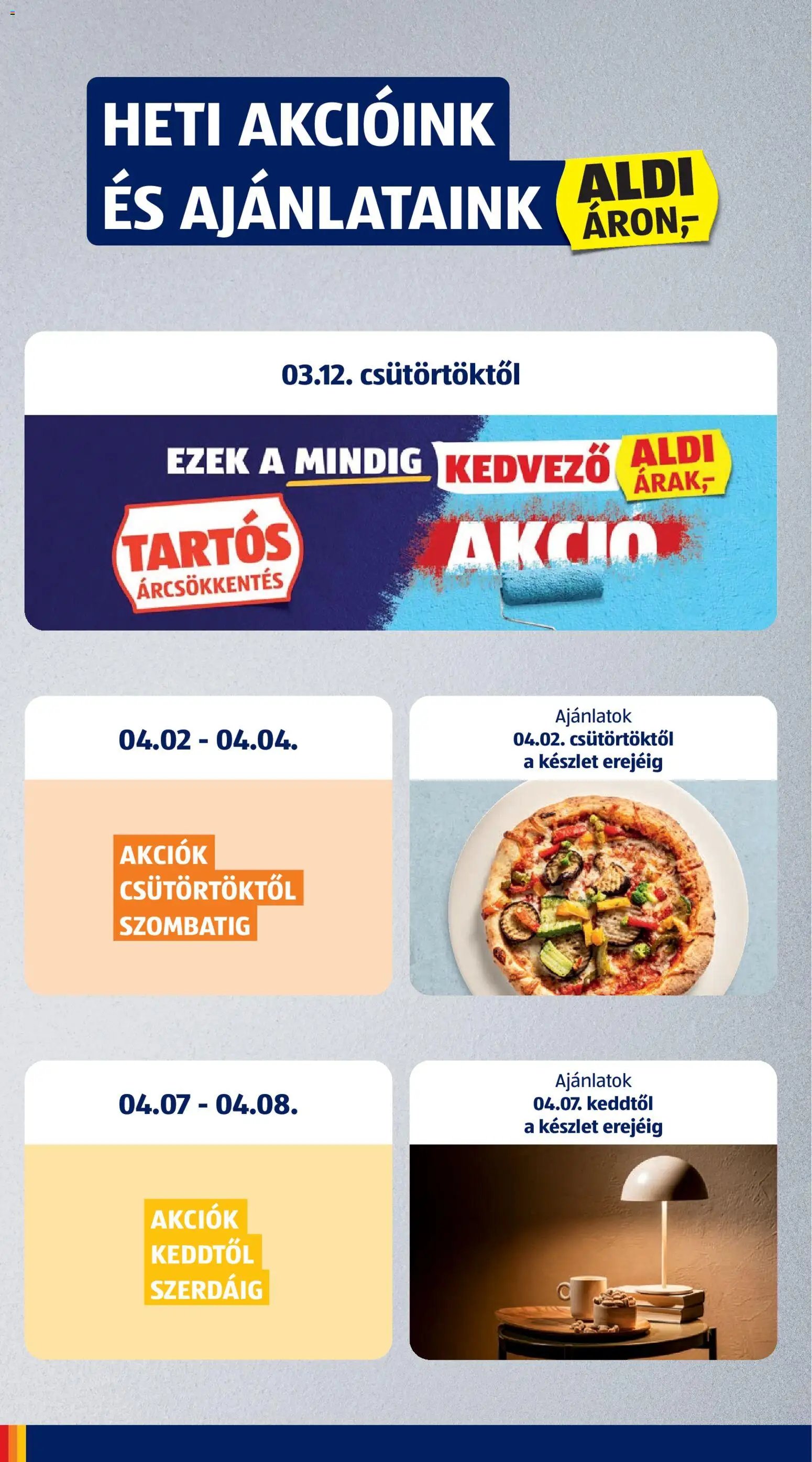 Aldi újság 2026.04.02. Aldi akciós újság (2026-04-02 - 2026-04-08)