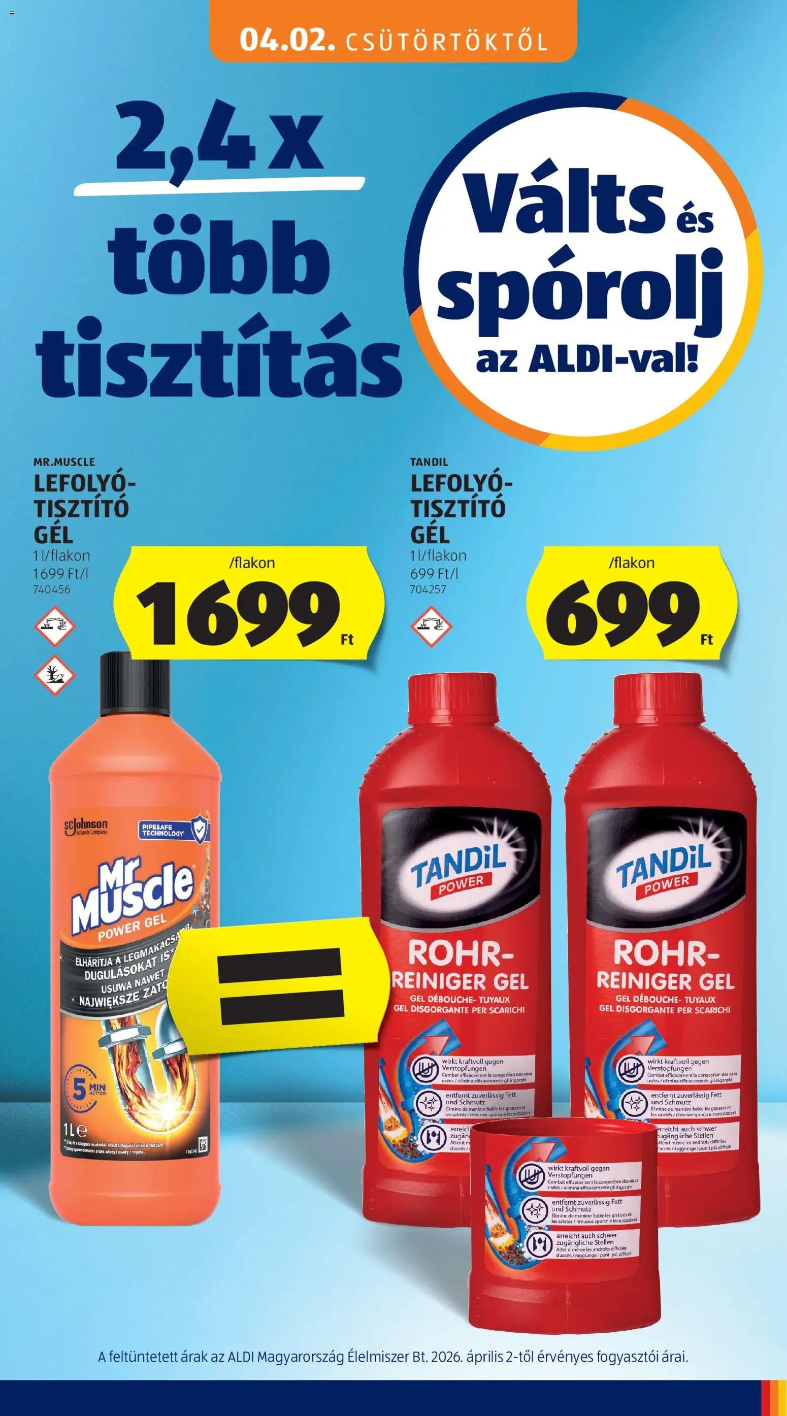 Aldi újság 2026.04.02. Aldi akciós újság (2026-04-02 - 2026-04-08)