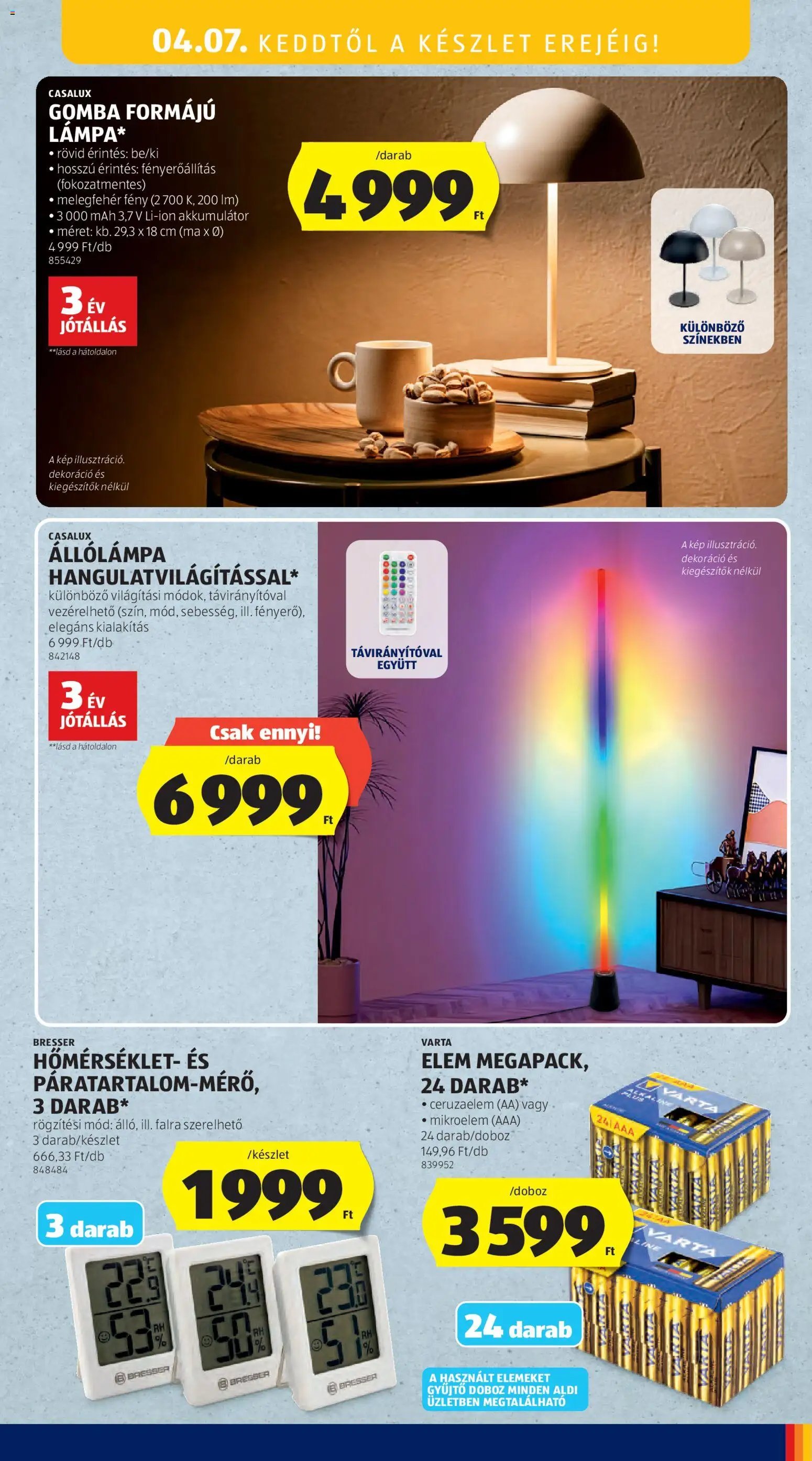 Aldi újság 2026.04.02. Aldi akciós újság (2026-04-02 - 2026-04-08)