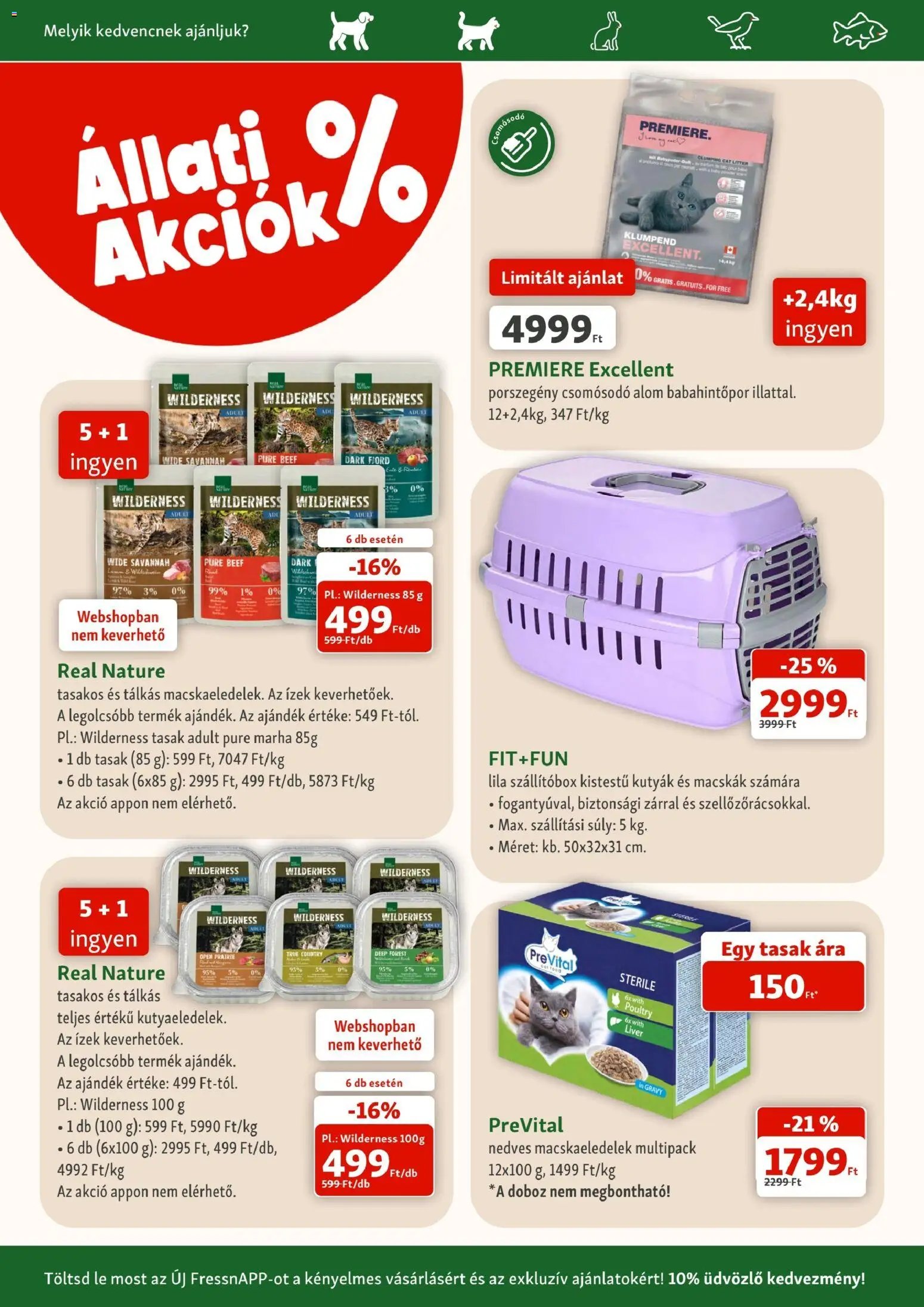 Fressnapf újság 2026.07.02. Fressnapf akciós újság