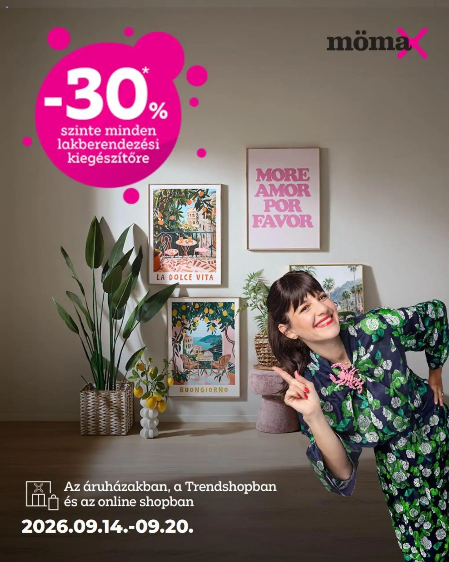 Mömax újság 2026.09.14. Mömax akciós újság