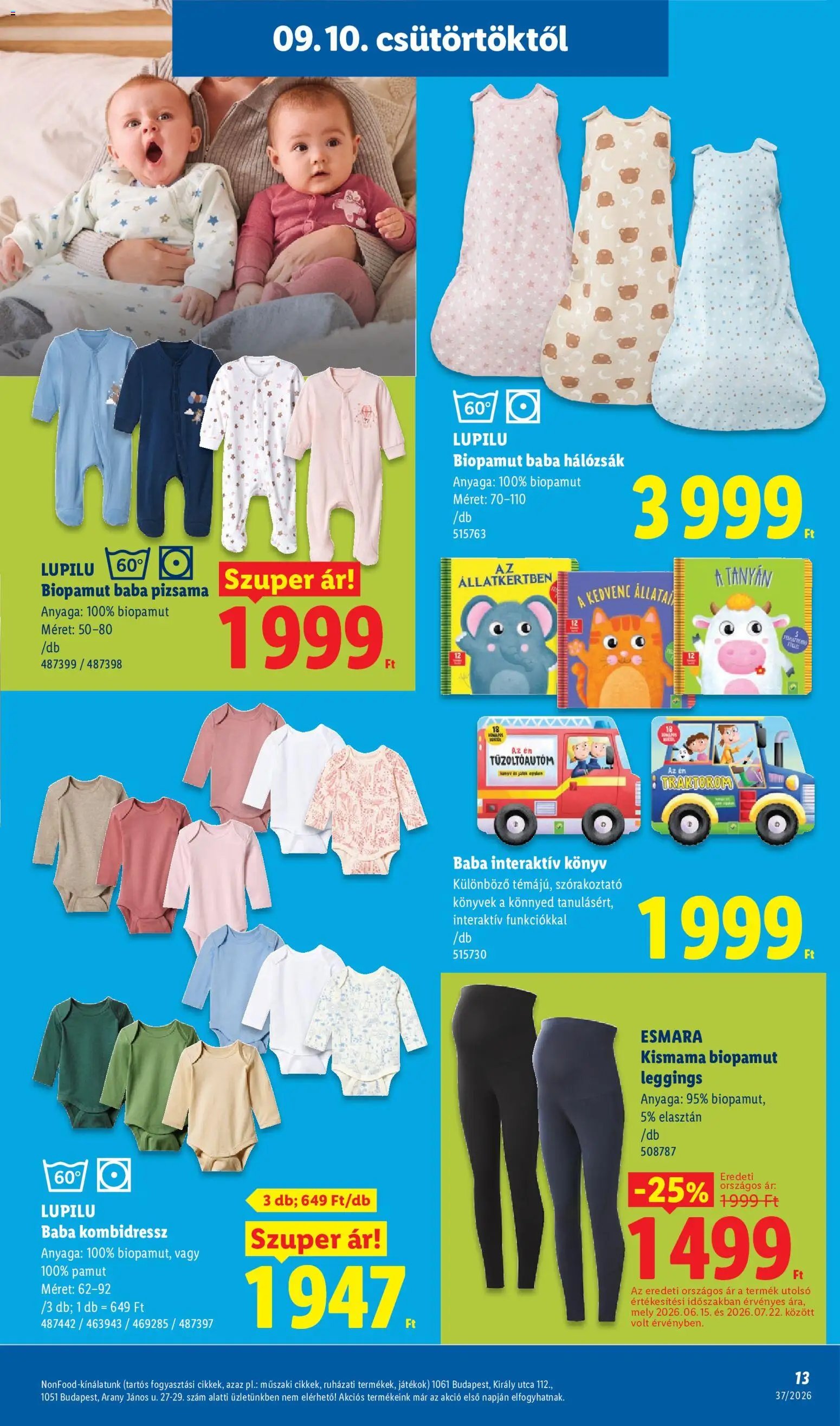 Lidl újság 2026.09.10. Lidl Nonfood kínálatunk