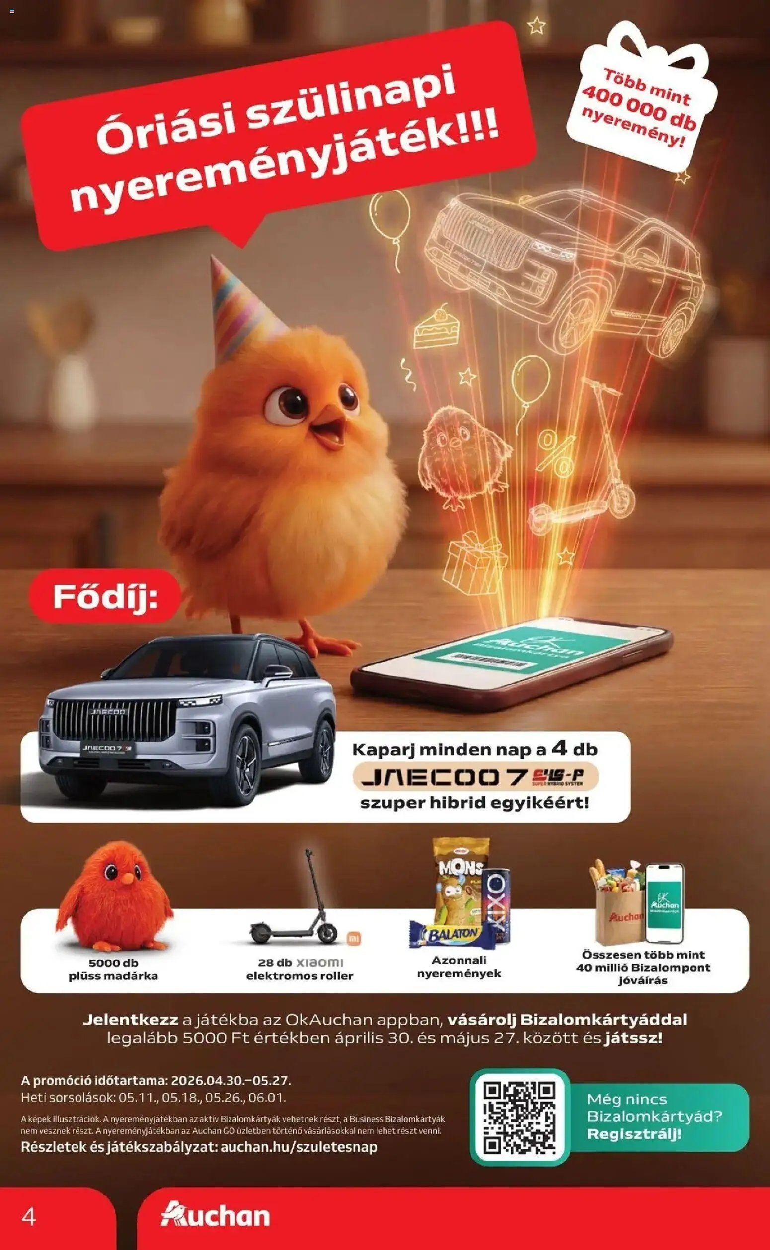 Auchan újság 2026.05.21. Auchan akciós újság Debrecen (2026-05-21 - 2026-05-27)