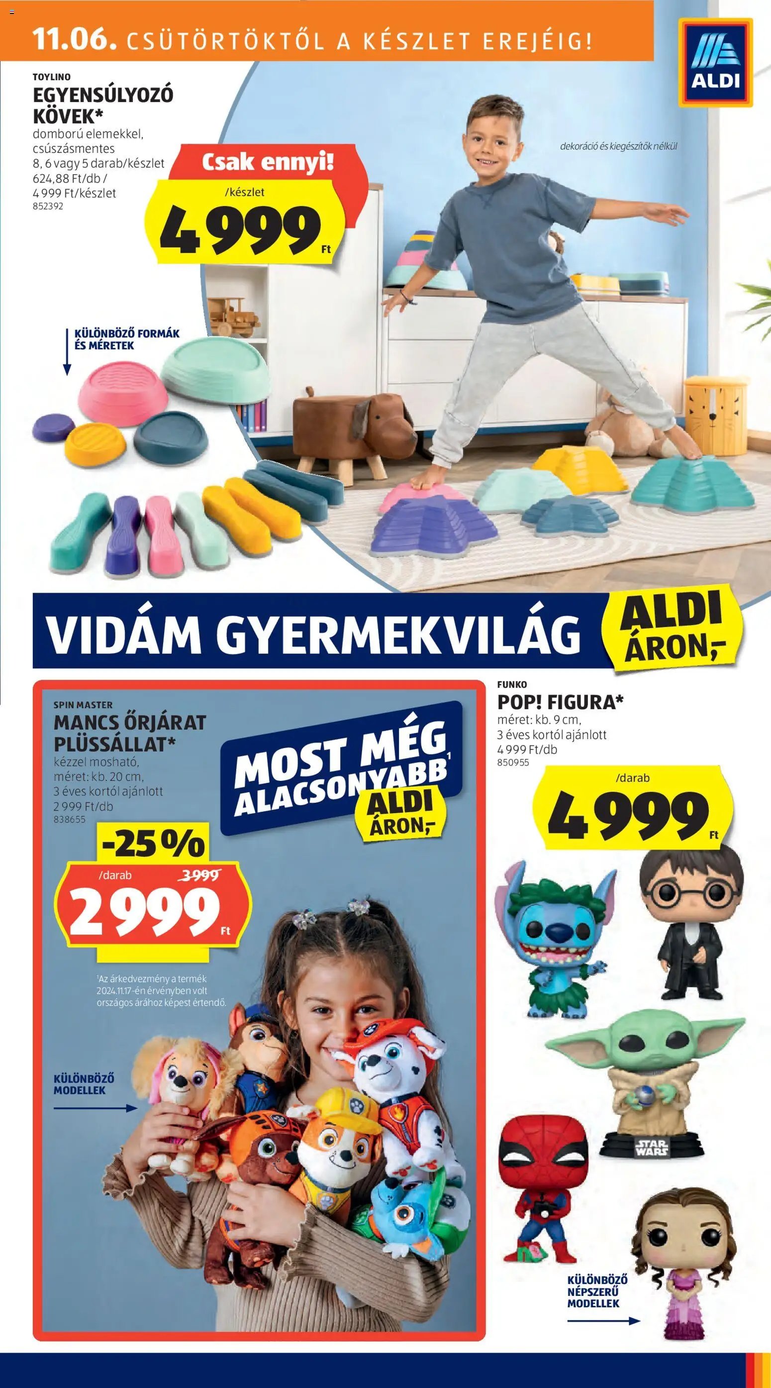 Aldi újság 2025.11.06. Középső sor termékei (2025-11-06 - 2025-11-12)