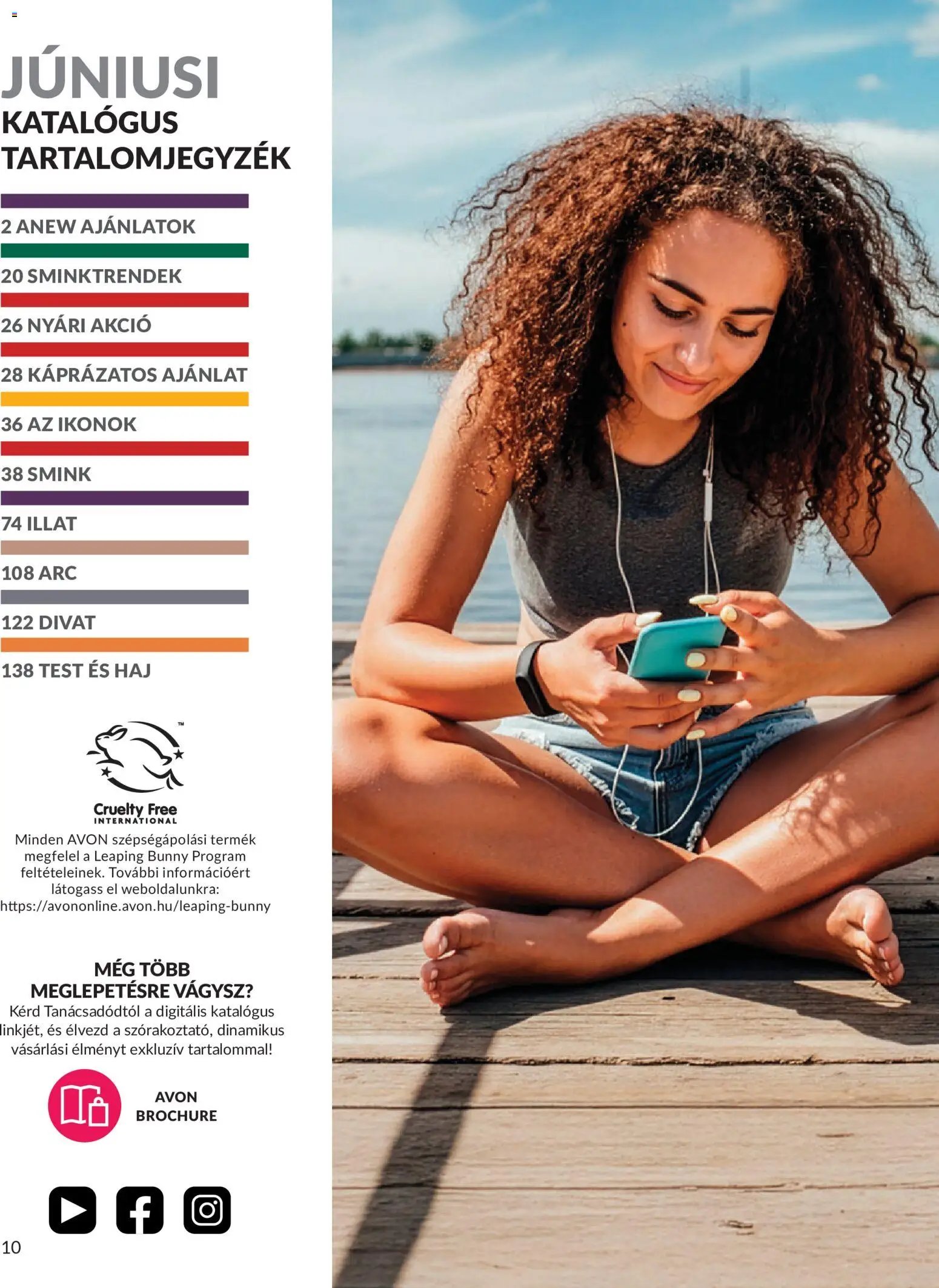 Avon újság 2026.06.01. AVON online katalógus 2026 júniusi