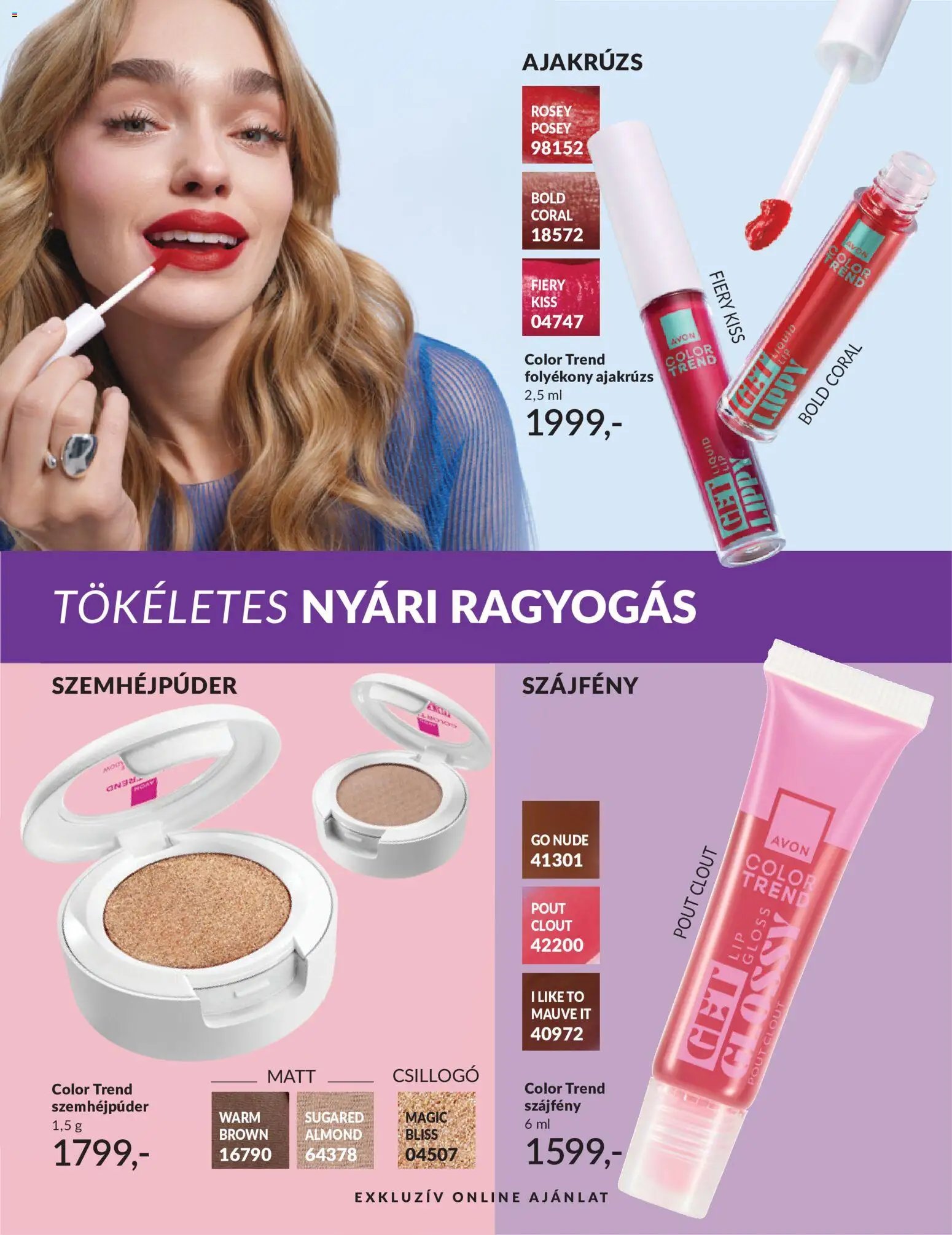 Avon újság 2026.06.01. AVON online katalógus 2026 júniusi