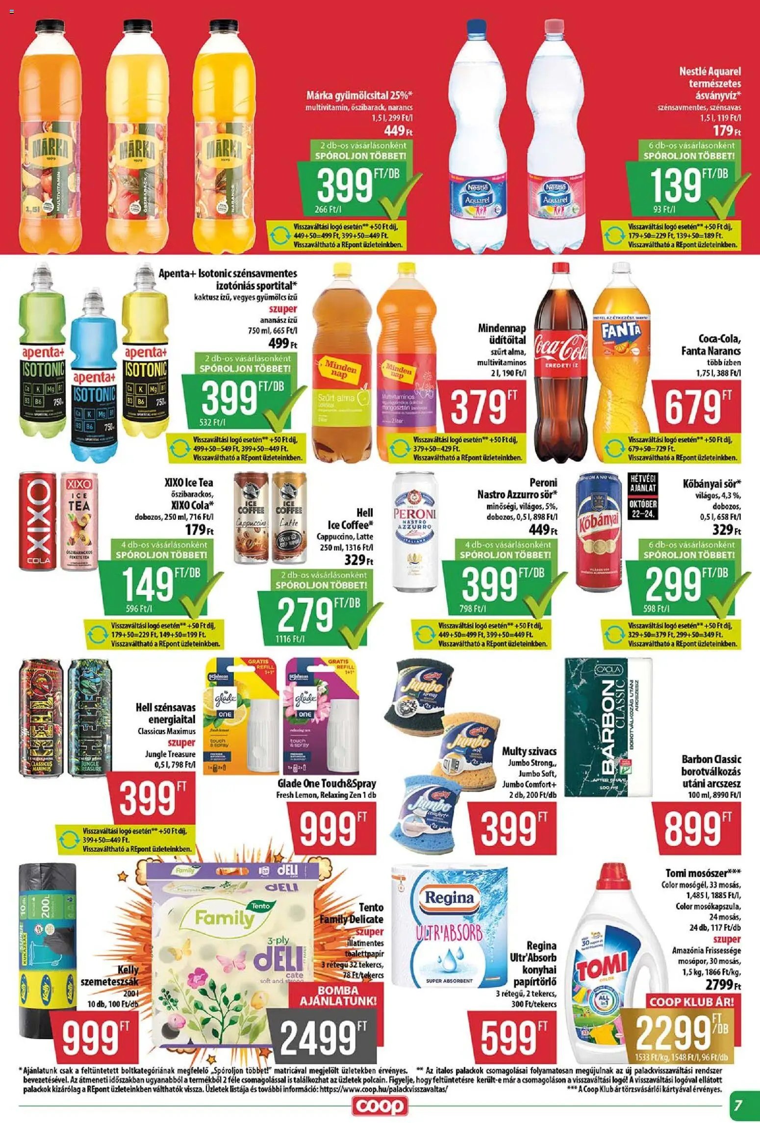 COOP - Abc & Szuper / Tisza 2026.10.22. - lapozható formában szórólap ✳️