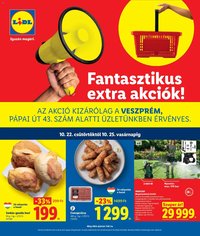 Lidl Veszprém 2026.10.22. - lapozható formában szórólap ✳️