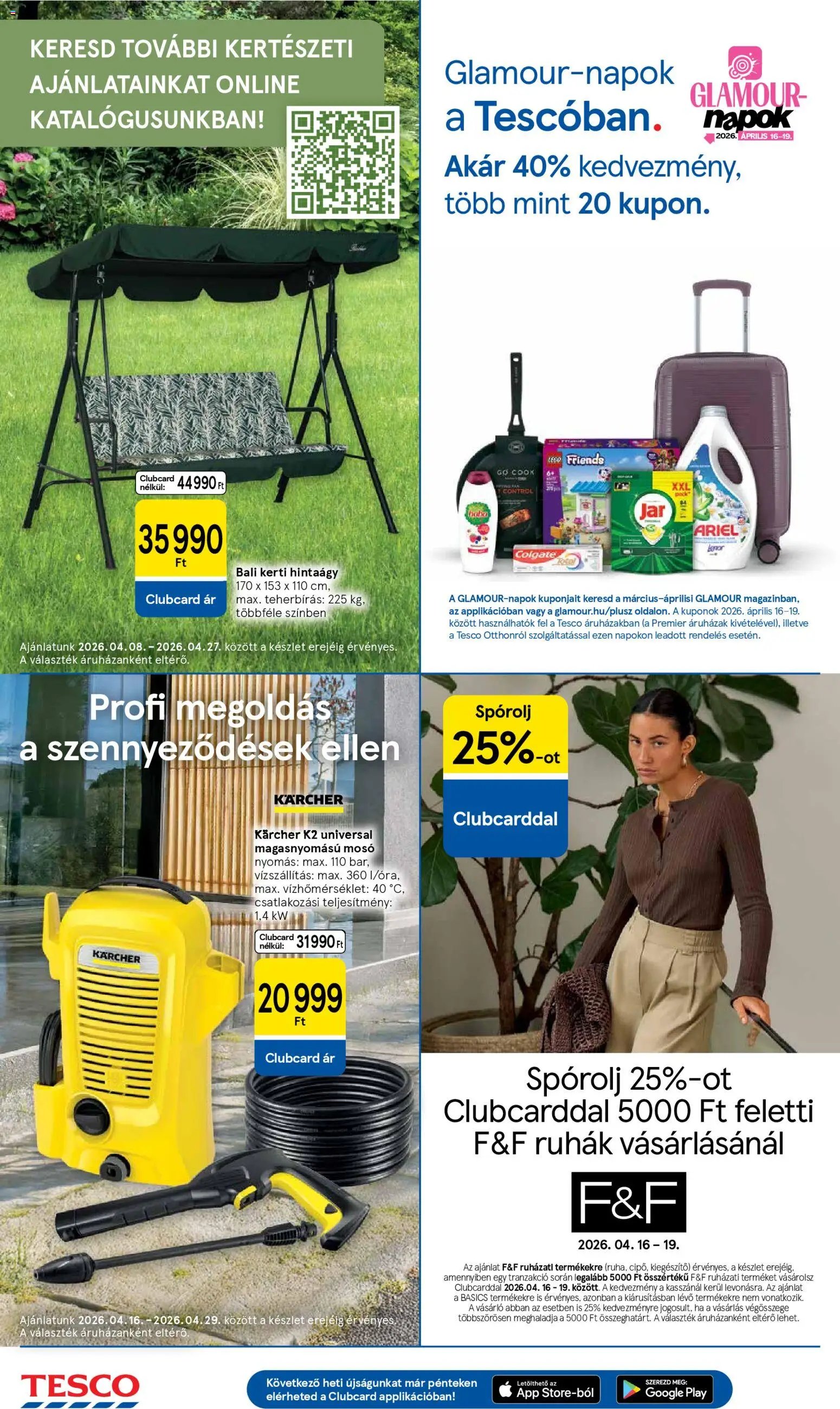 Tesco újság 2026.04.16. Tesco aktuális akciós újság (2026-04-16 - 2026-04-22)