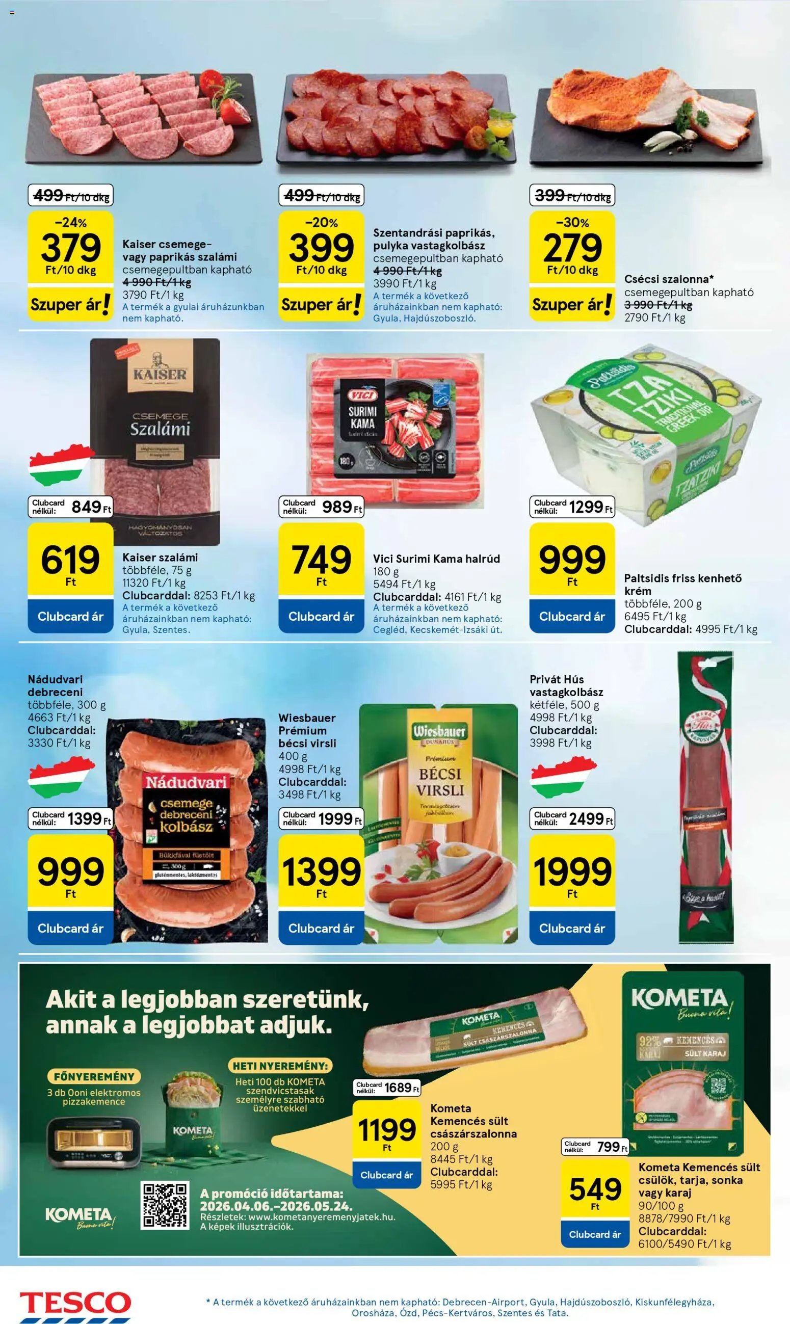 Tesco újság 2026.04.16. Tesco aktuális akciós újság (2026-04-16 - 2026-04-22)