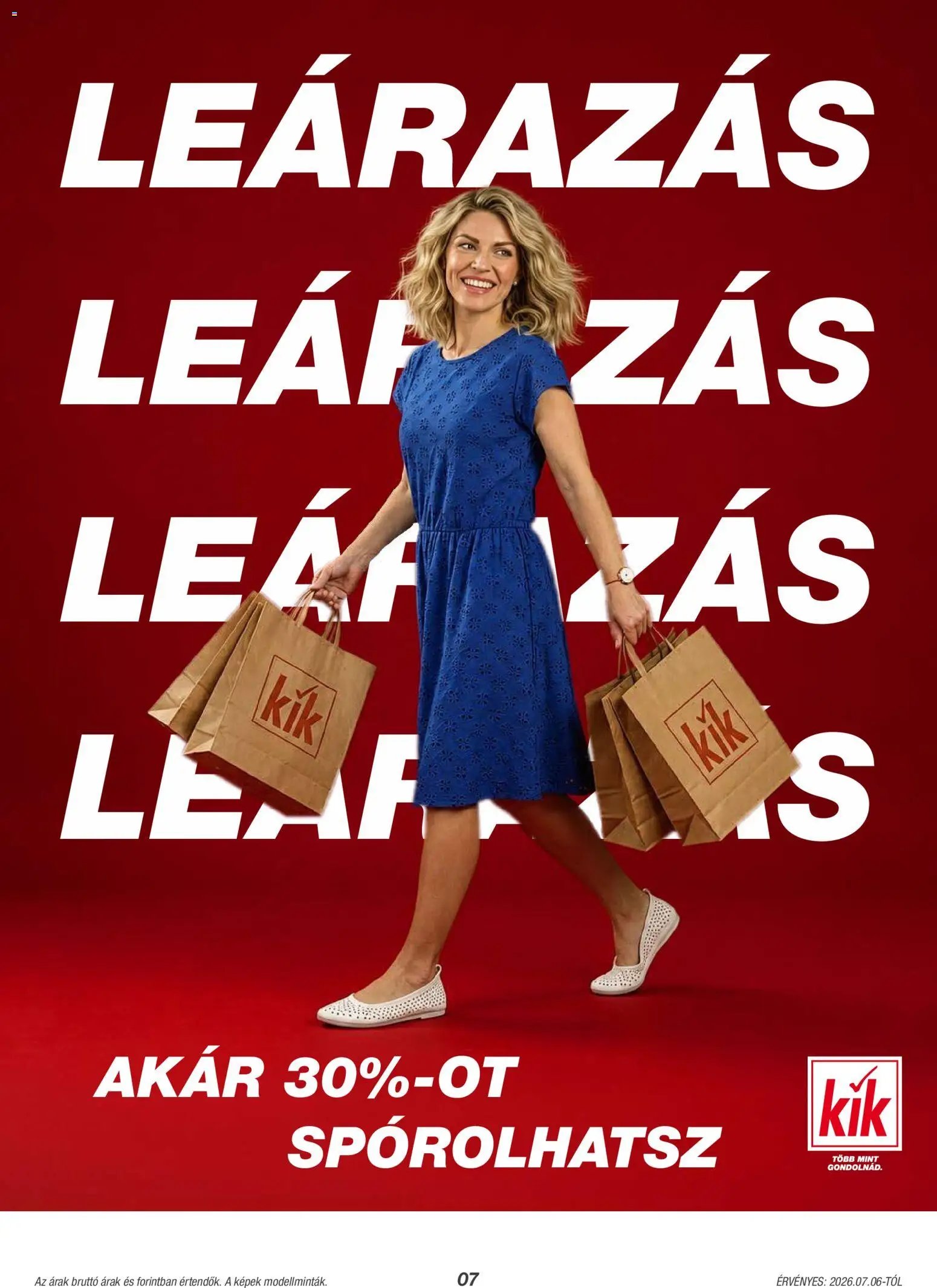 Kik újság 2026.07.06. Kik akciós újság