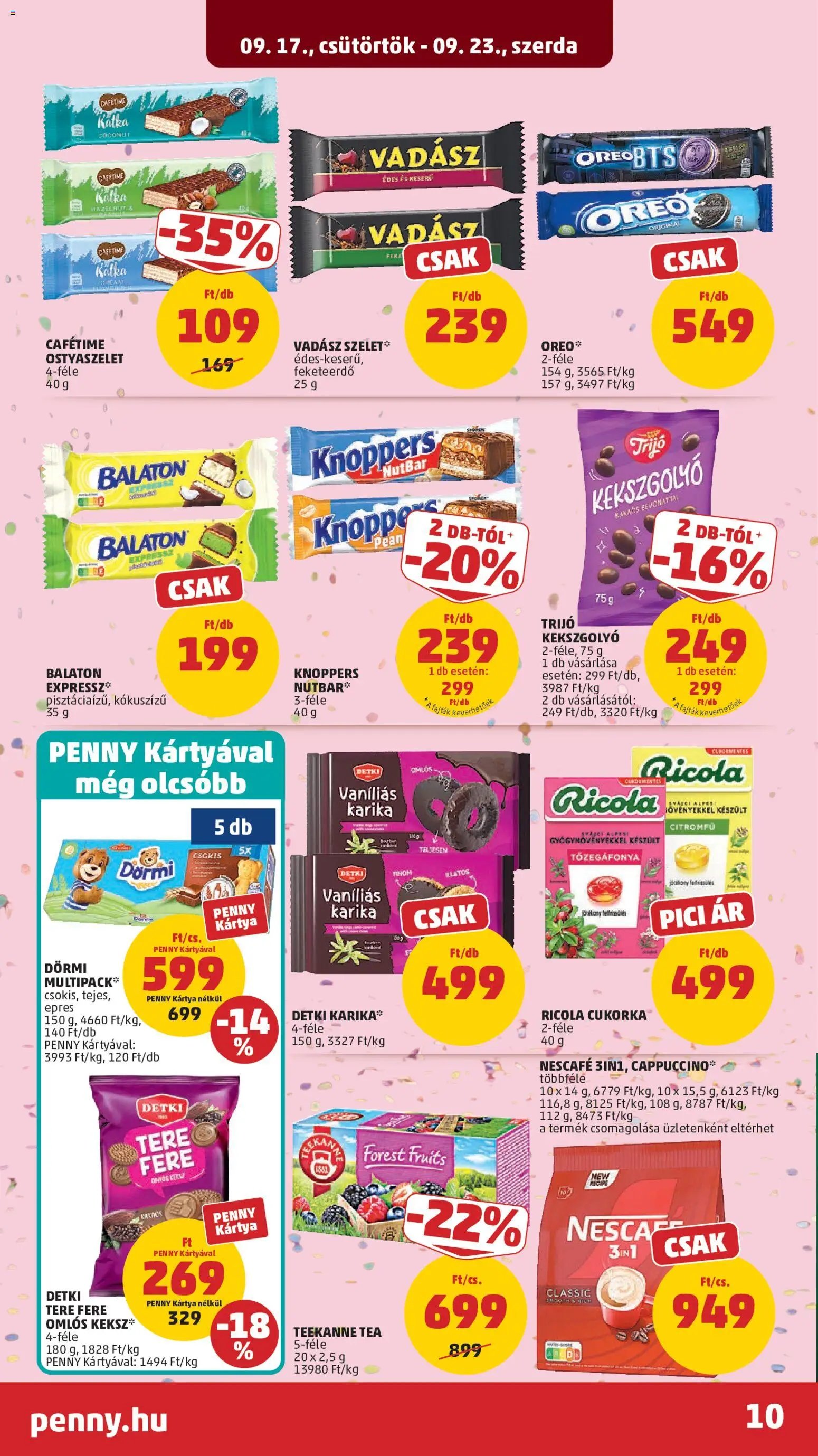 PENNY újság 2026.09.17. PENNY akciós újság