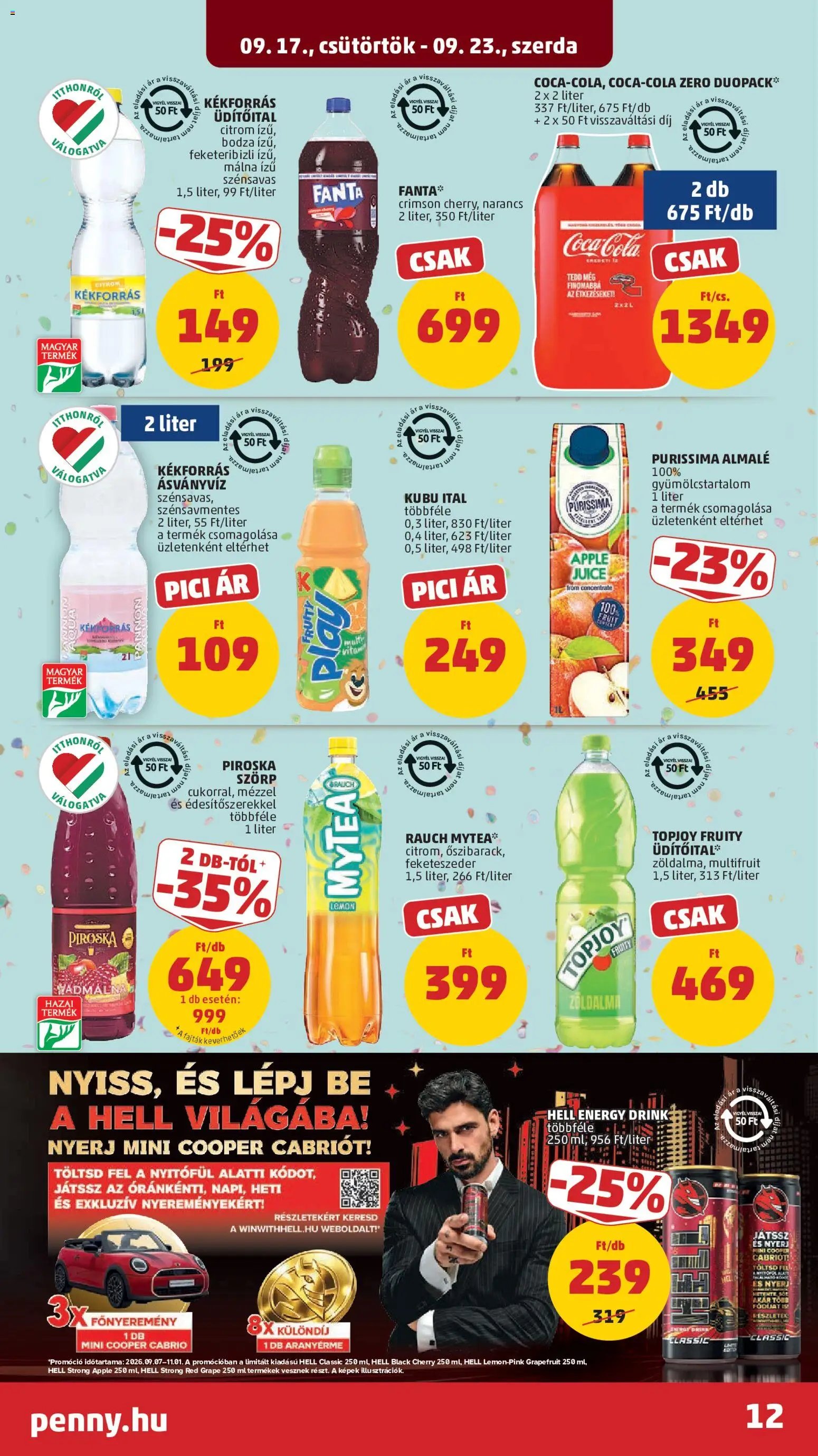 PENNY újság 2026.09.17. PENNY akciós újság