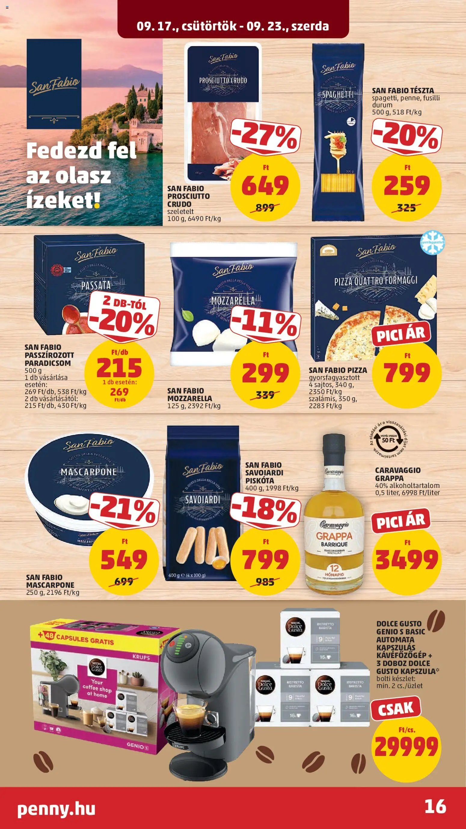 PENNY újság 2026.09.17. PENNY akciós újság