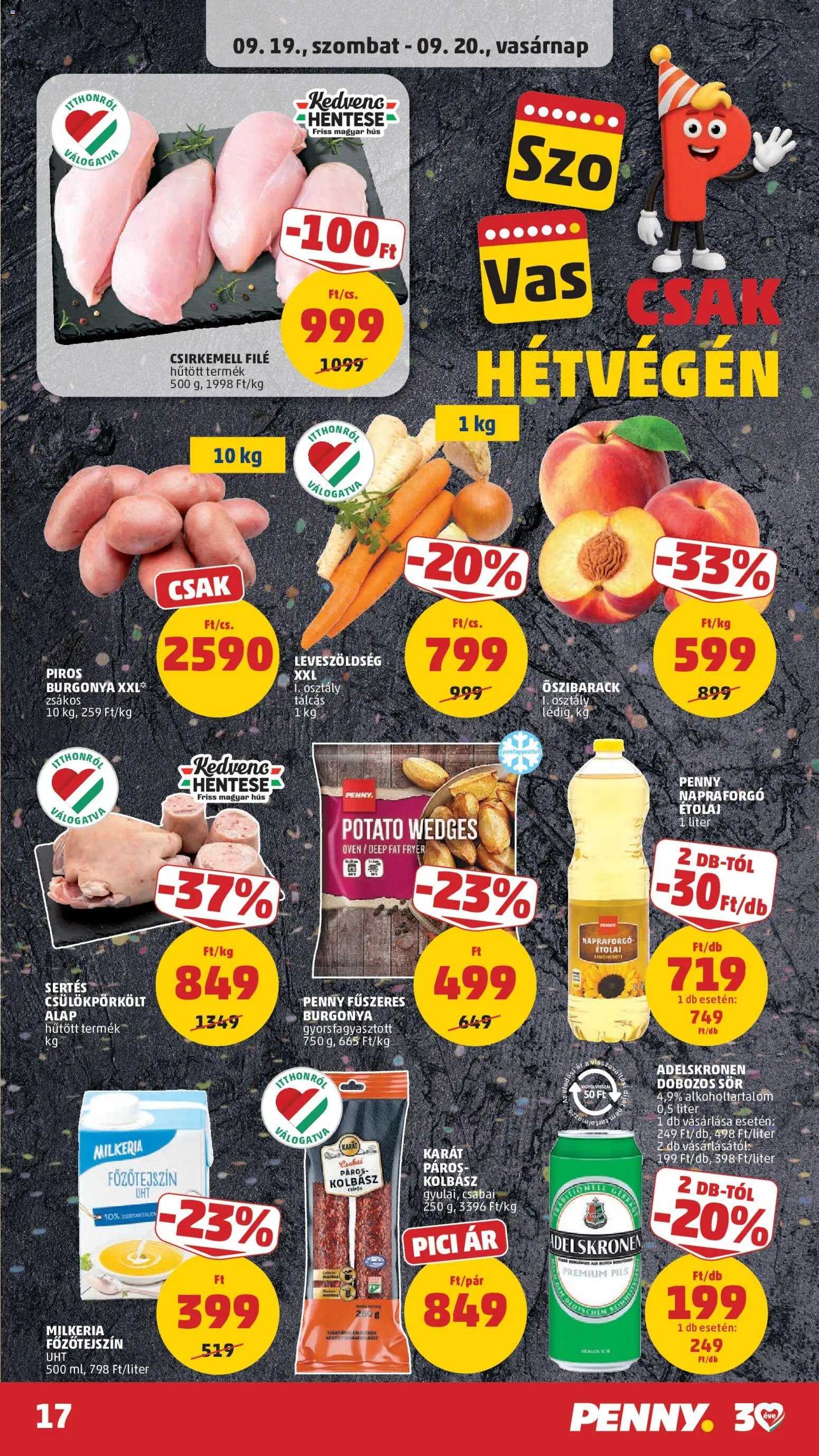 PENNY újság 2026.09.17. PENNY akciós újság