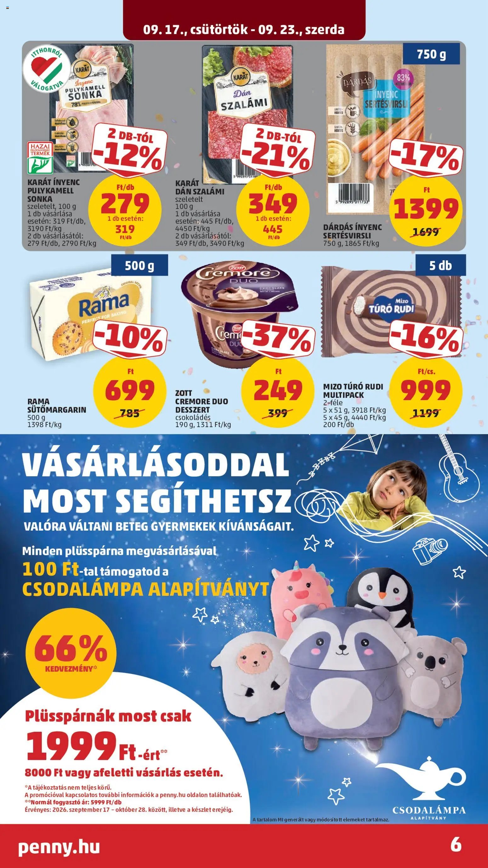 PENNY újság 2026.09.17. PENNY akciós újság