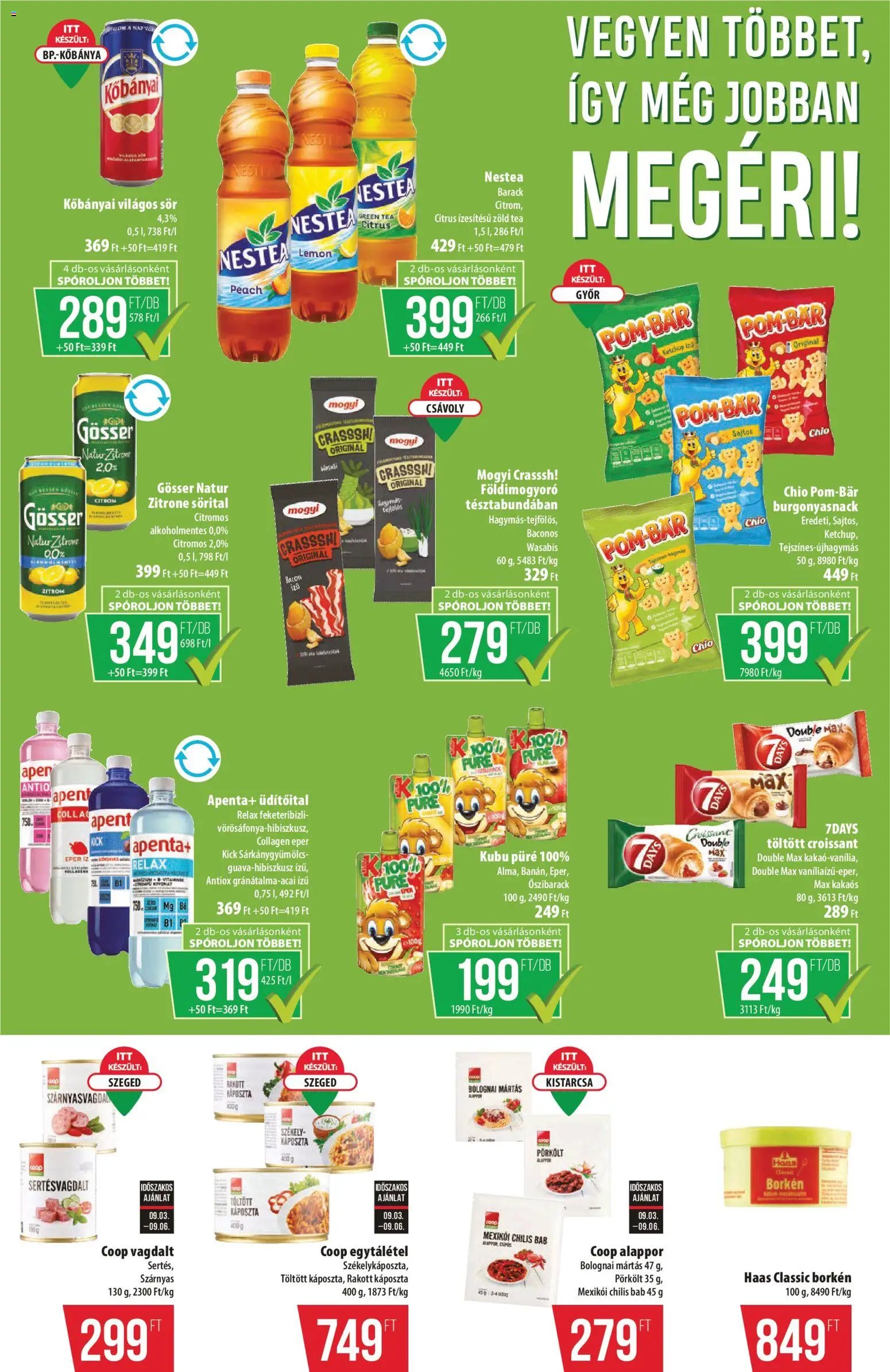 COOP újság 2026.09.03. COOP - Észak Kelet Pro-Coop Zrt - Szuper Plusz