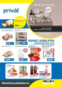 PRIVÁT újság 2026.03.19. PRIVÁT akciós újság (2026-03-19 - 2026-03-25)