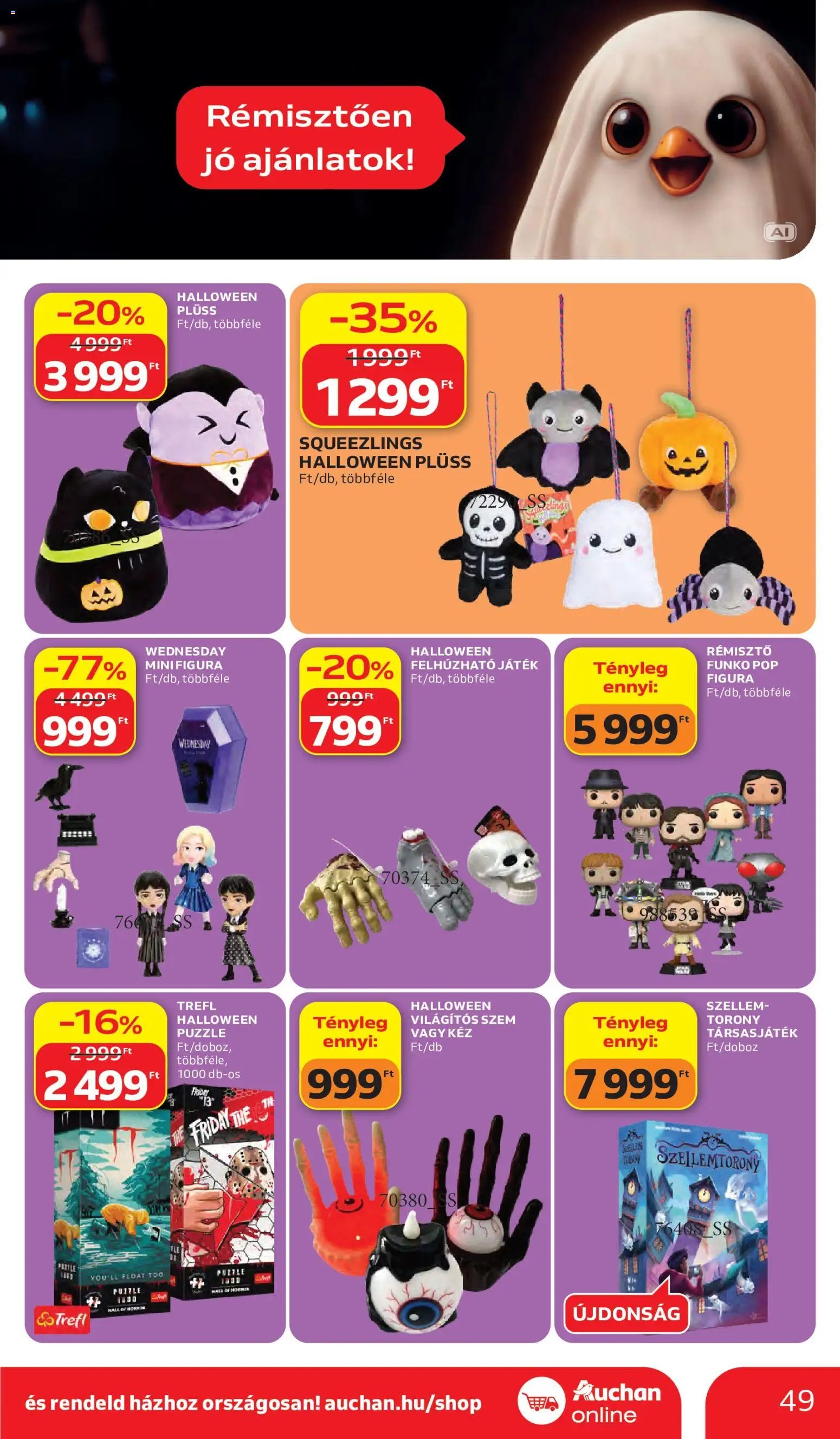 Auchan akciós ujság 2026.10.15. 🎃 HALLOWEEN 🧡