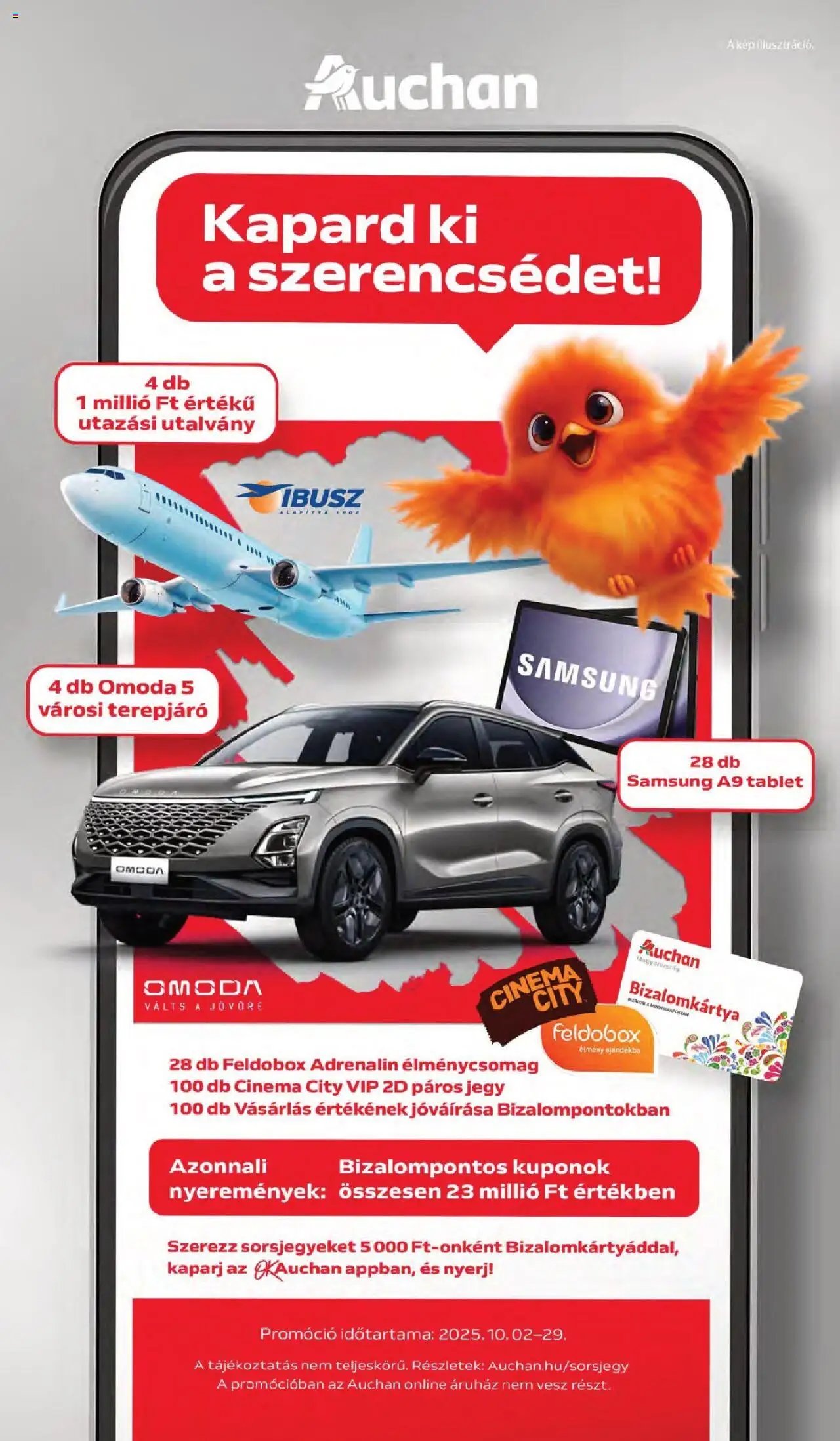 Auchan újság 2025.10.02. Szeged Akciós újság Auchan (2025-10-02 - 2025-10-08)