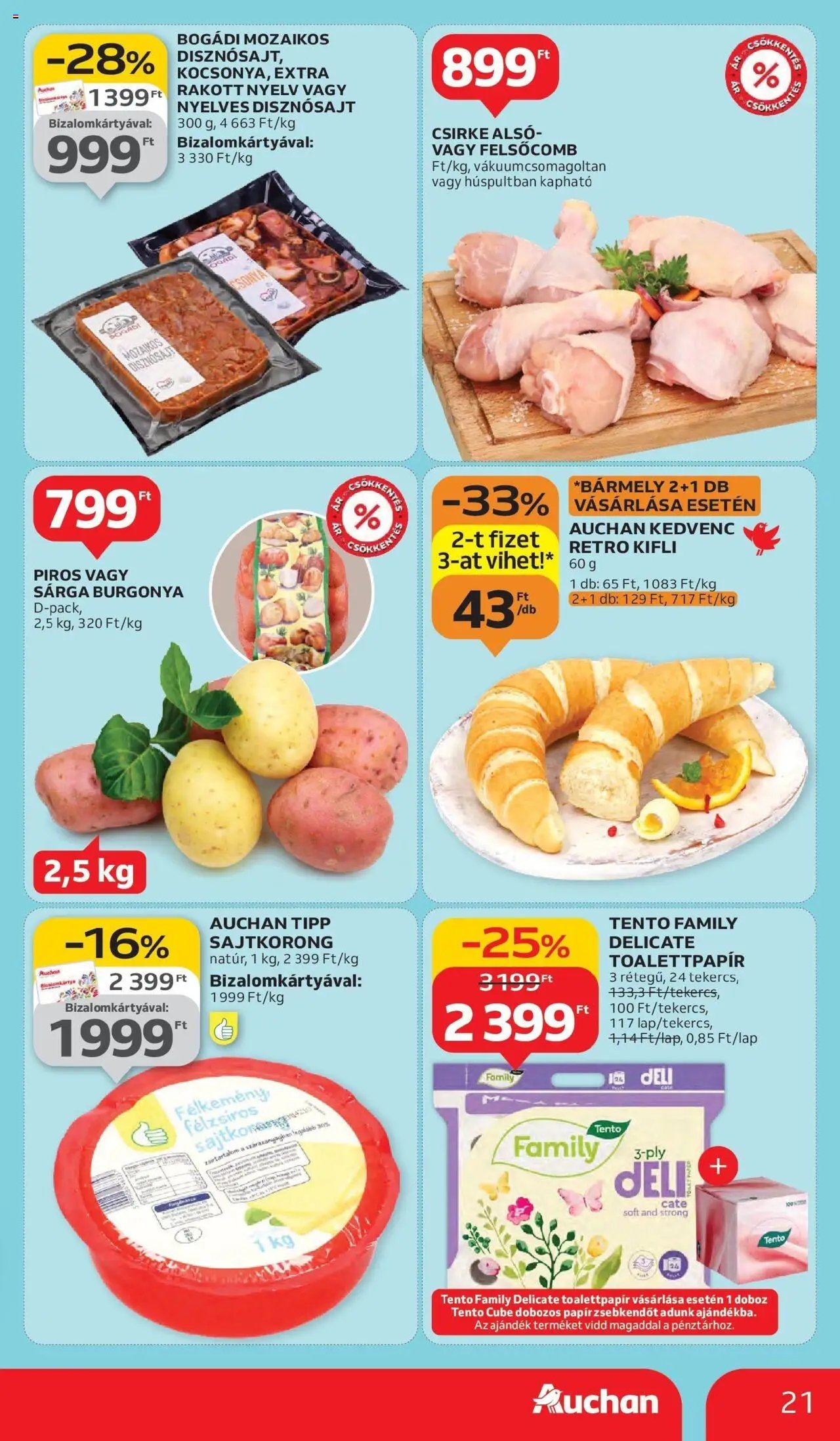 Auchan újság 2025.10.02. Szeged Akciós újság Auchan (2025-10-02 - 2025-10-08)