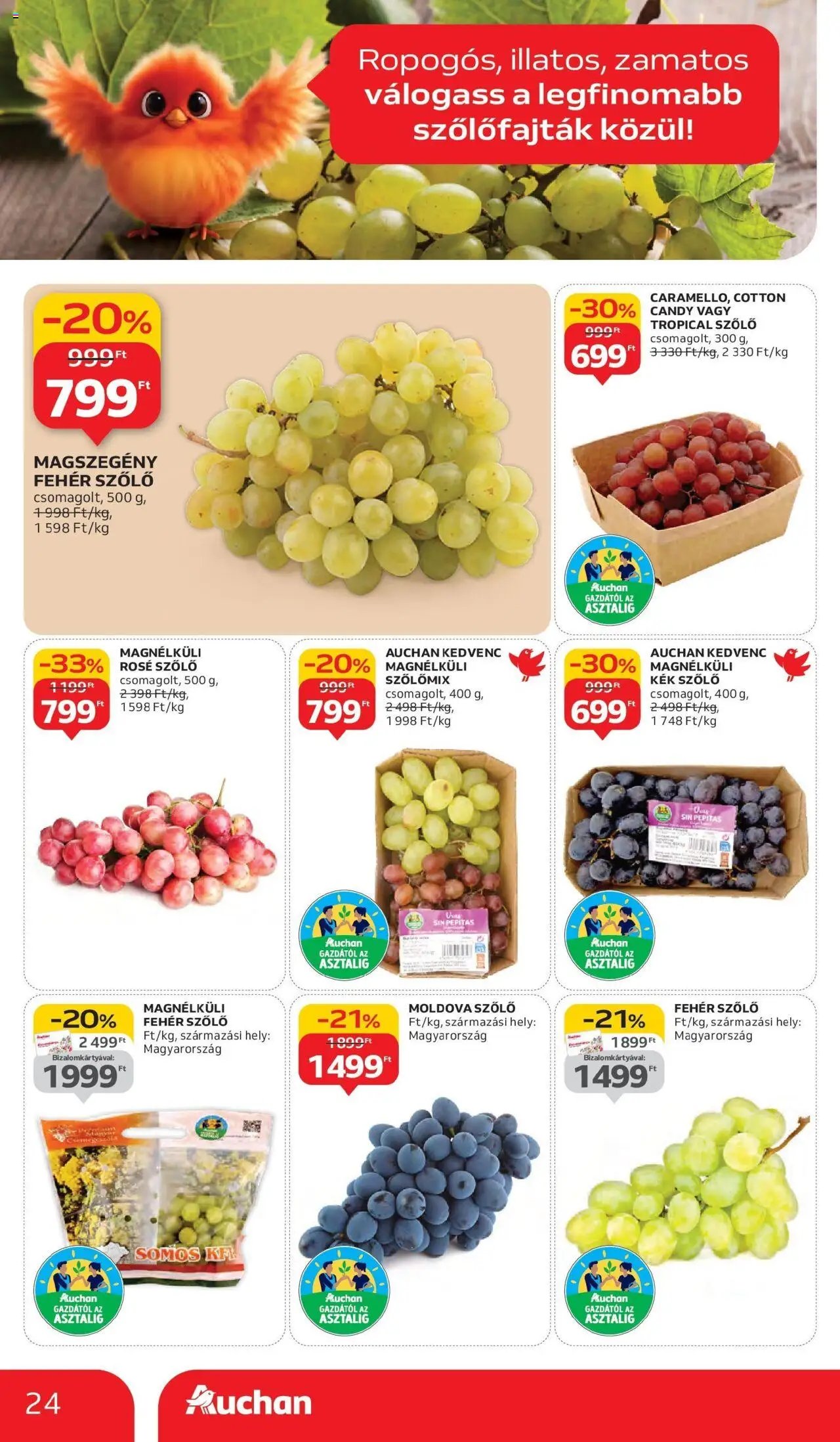 Auchan újság 2025.10.02. Szeged Akciós újság Auchan (2025-10-02 - 2025-10-08)