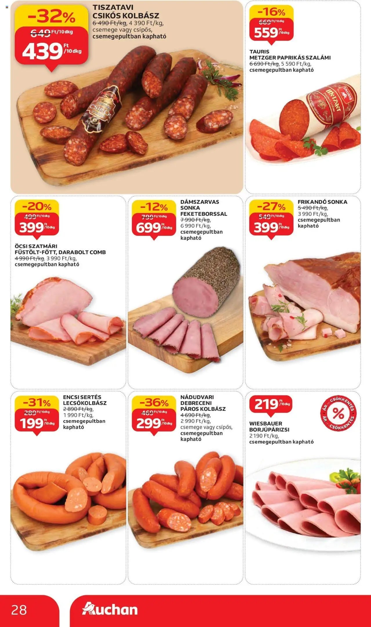 Auchan újság 2025.10.02. Szeged Akciós újság Auchan (2025-10-02 - 2025-10-08)