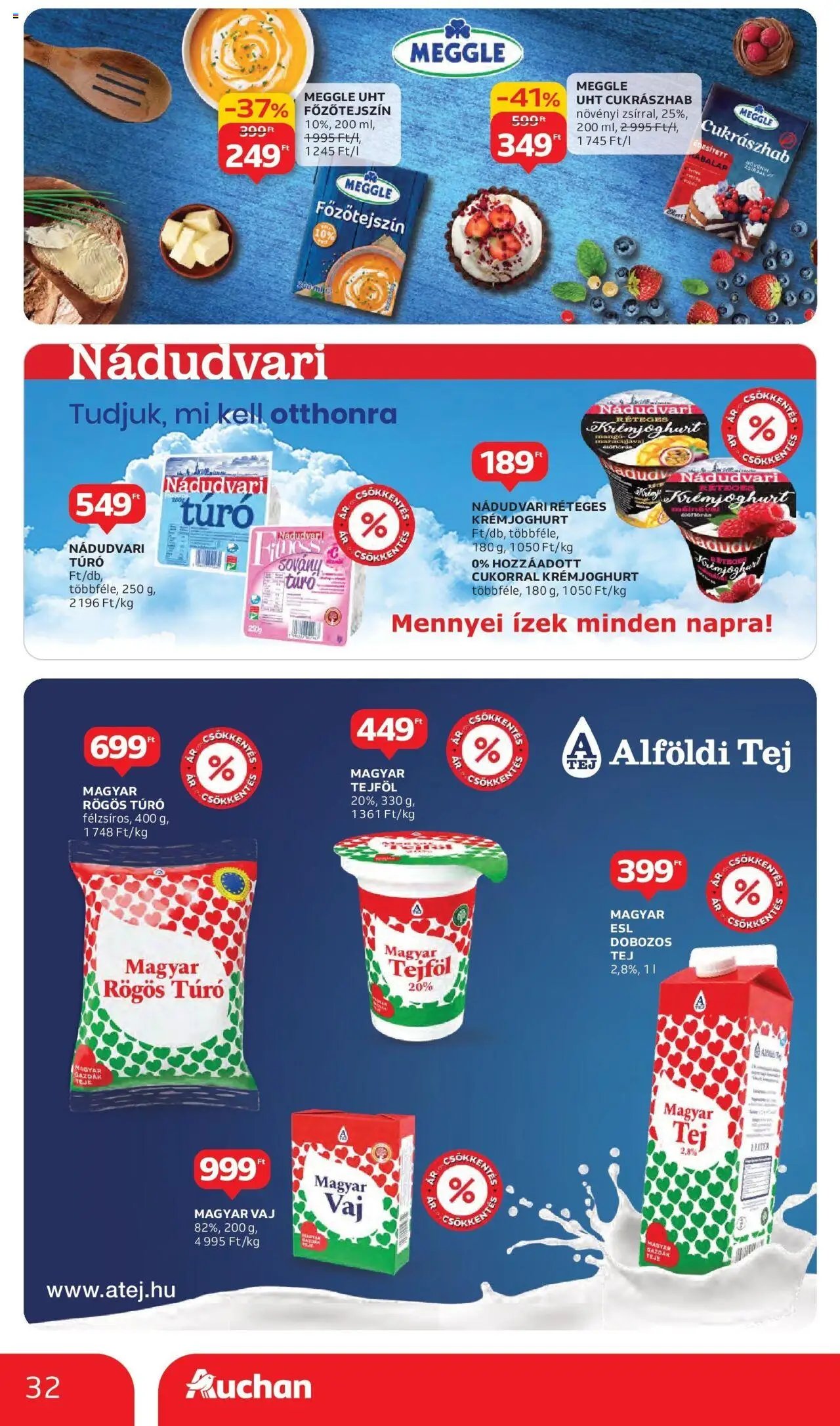 Auchan újság 2025.10.02. Szeged Akciós újság Auchan (2025-10-02 - 2025-10-08)