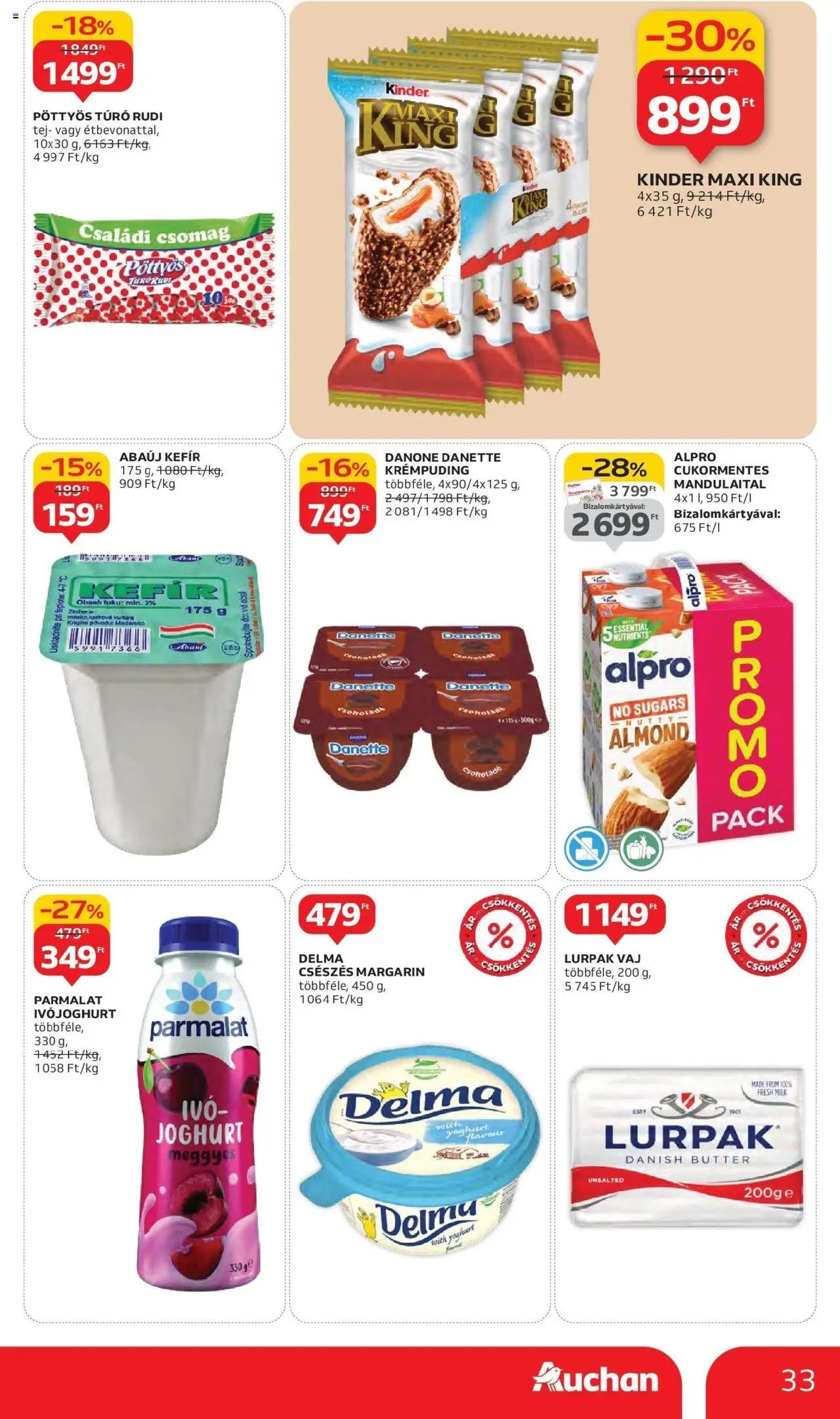 Auchan újság 2025.10.02. Szeged Akciós újság Auchan (2025-10-02 - 2025-10-08)