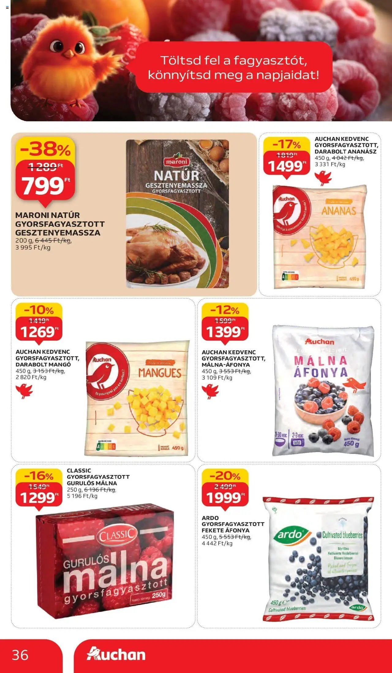 Auchan újság 2025.10.02. Szeged Akciós újság Auchan (2025-10-02 - 2025-10-08)