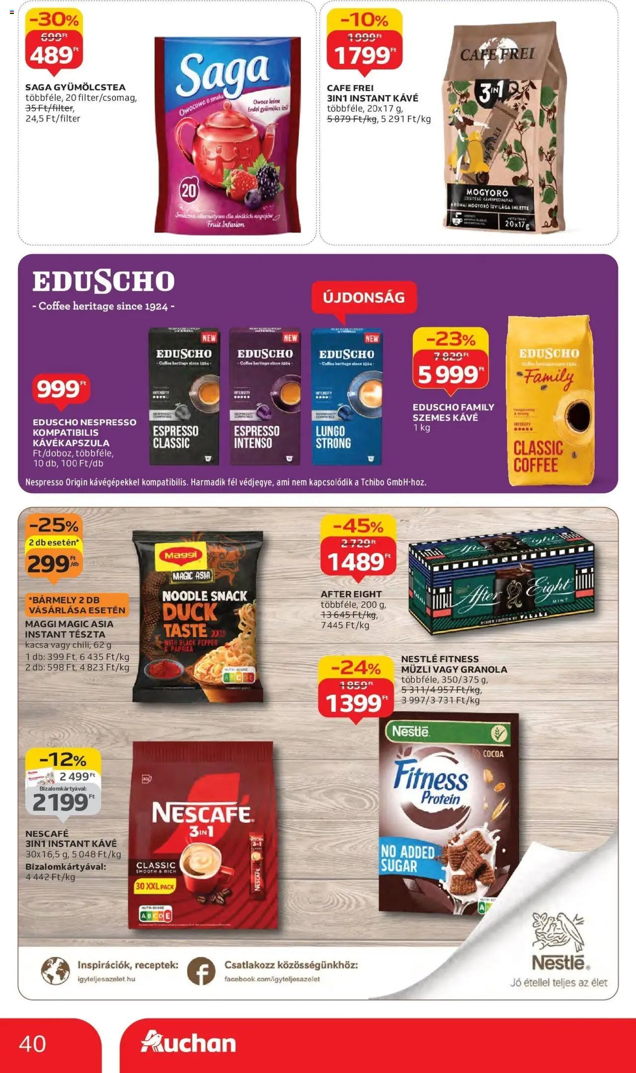 Auchan újság 2025.10.02. Szeged Akciós újság Auchan (2025-10-02 - 2025-10-08)