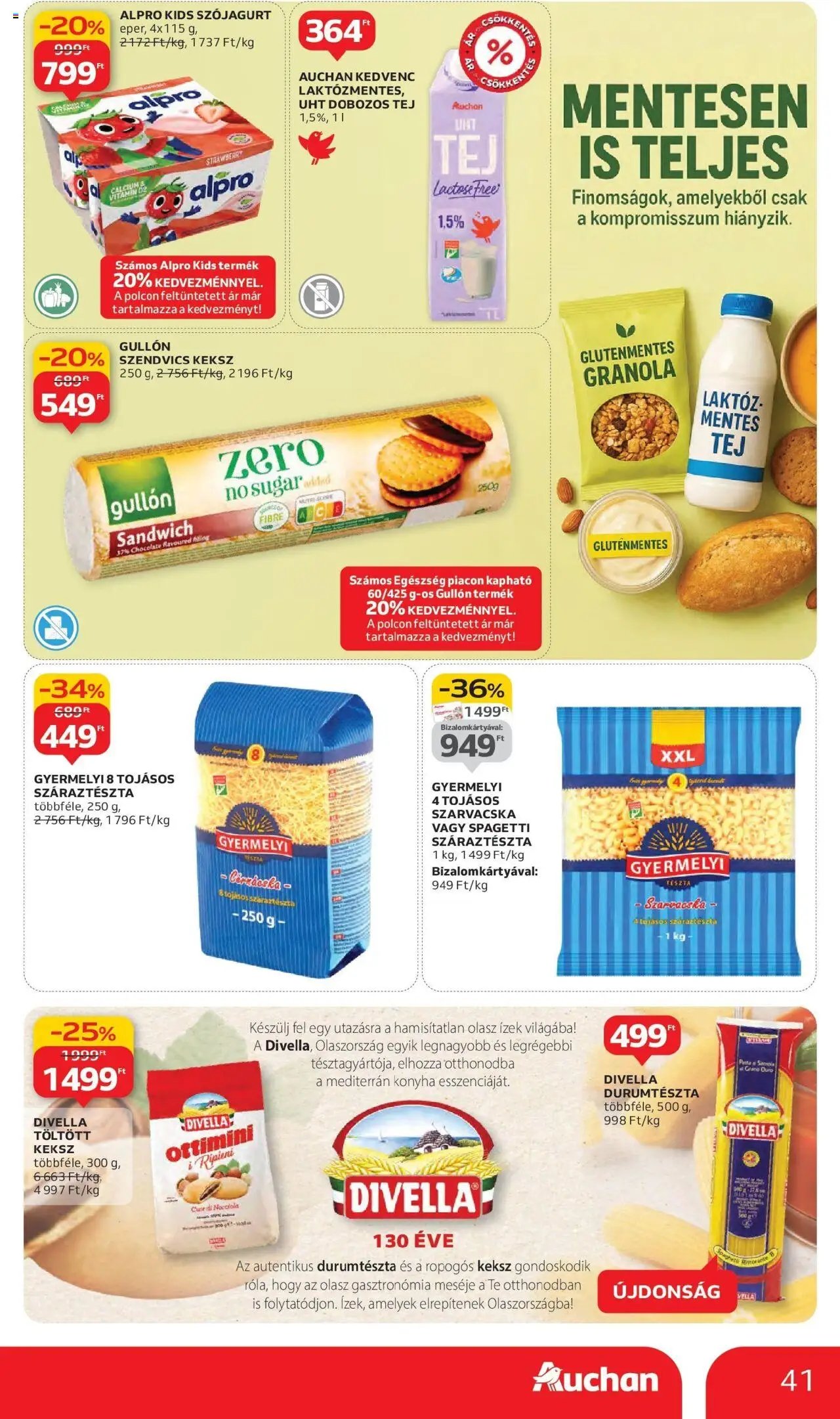 Auchan újság 2025.10.02. Szeged Akciós újság Auchan (2025-10-02 - 2025-10-08)