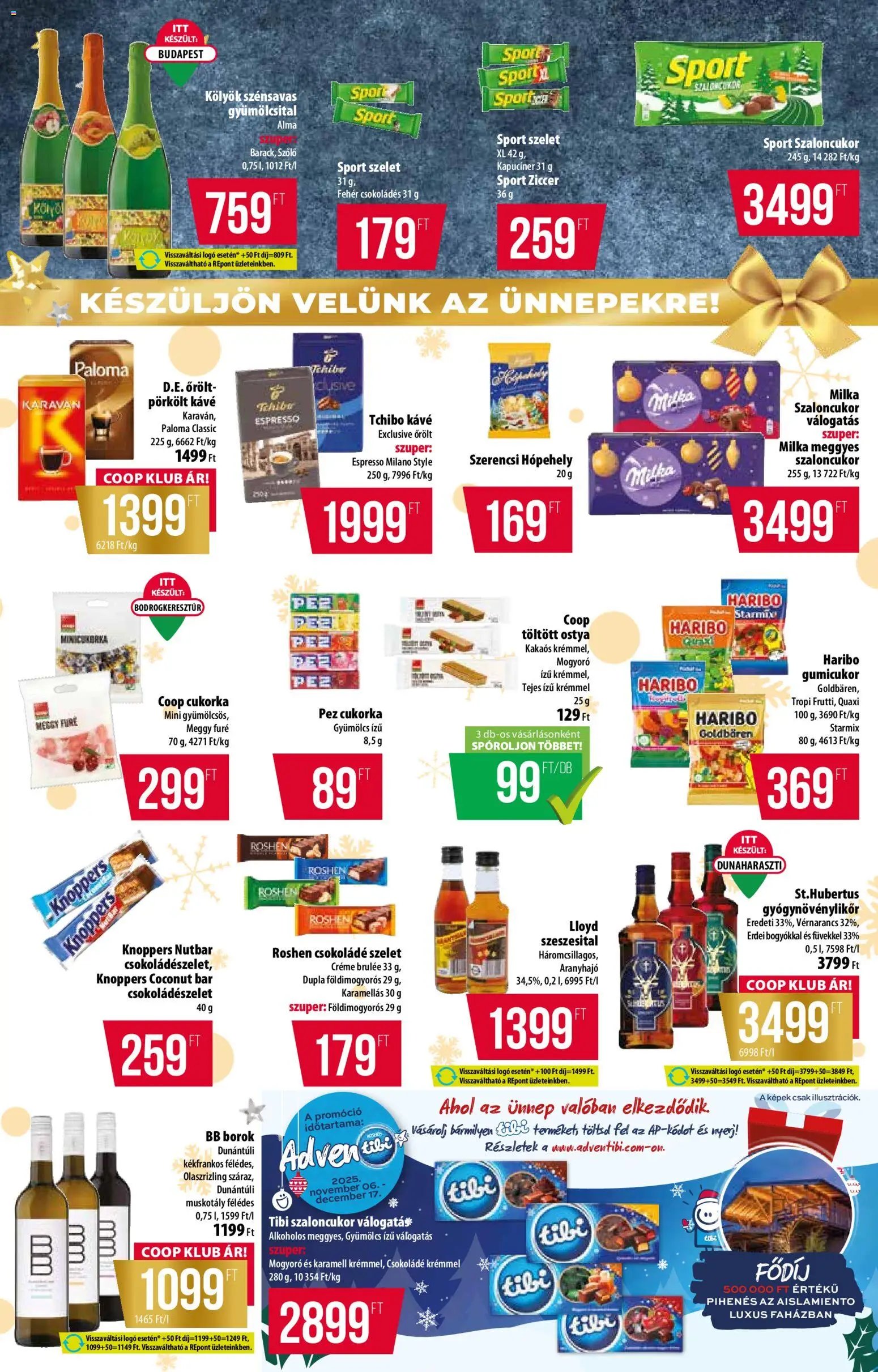 COOP újság 2025.11.27. Akciós újság COOP (2025-11-27 - 2025-12-03)