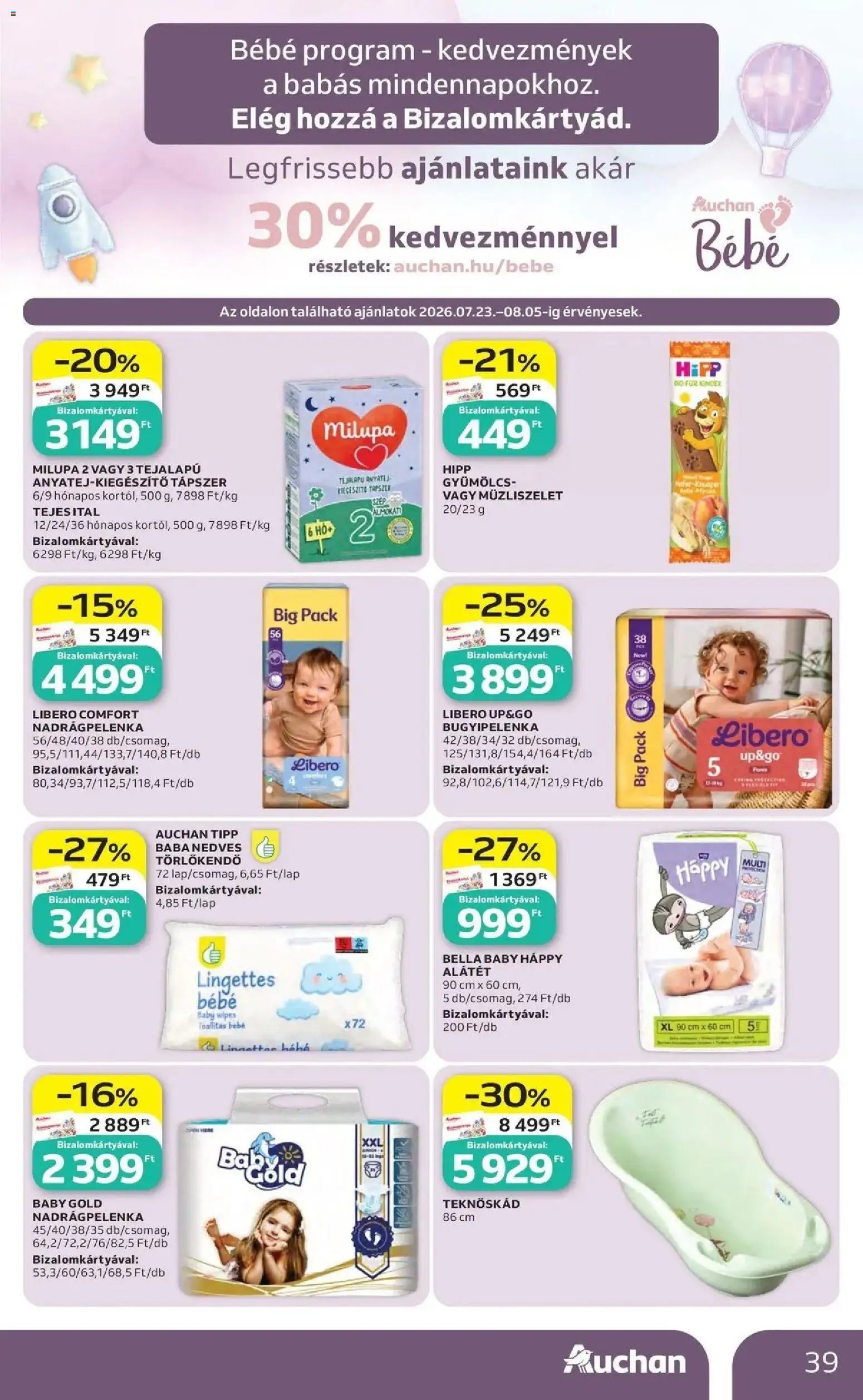 Auchan újság 2026.07.23. Auchan akciós újság Székesfehérvár