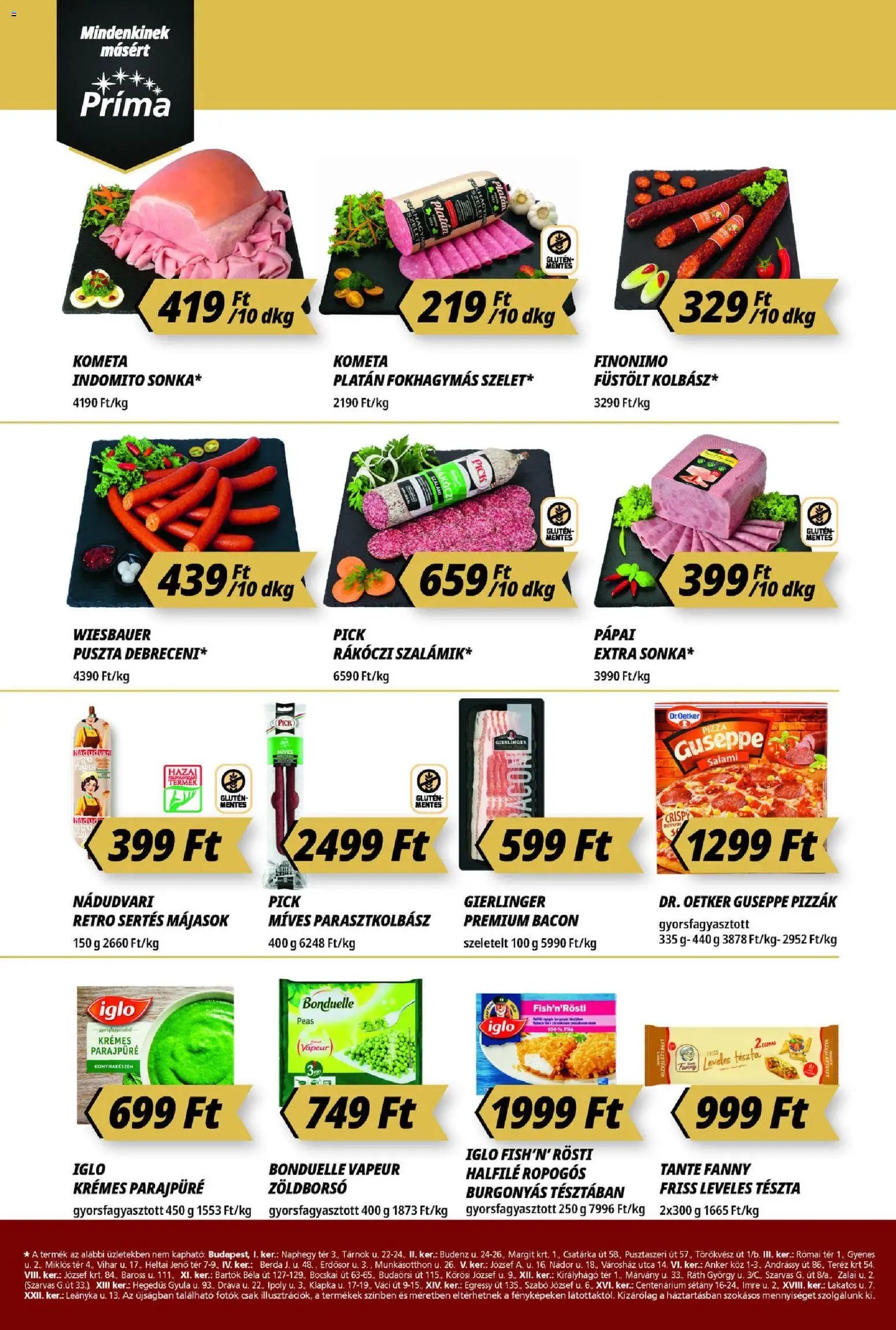 CBA Príma újság 2025.11.13. Akciós újság CBA Príma (2025-11-13 - 2025-11-19)