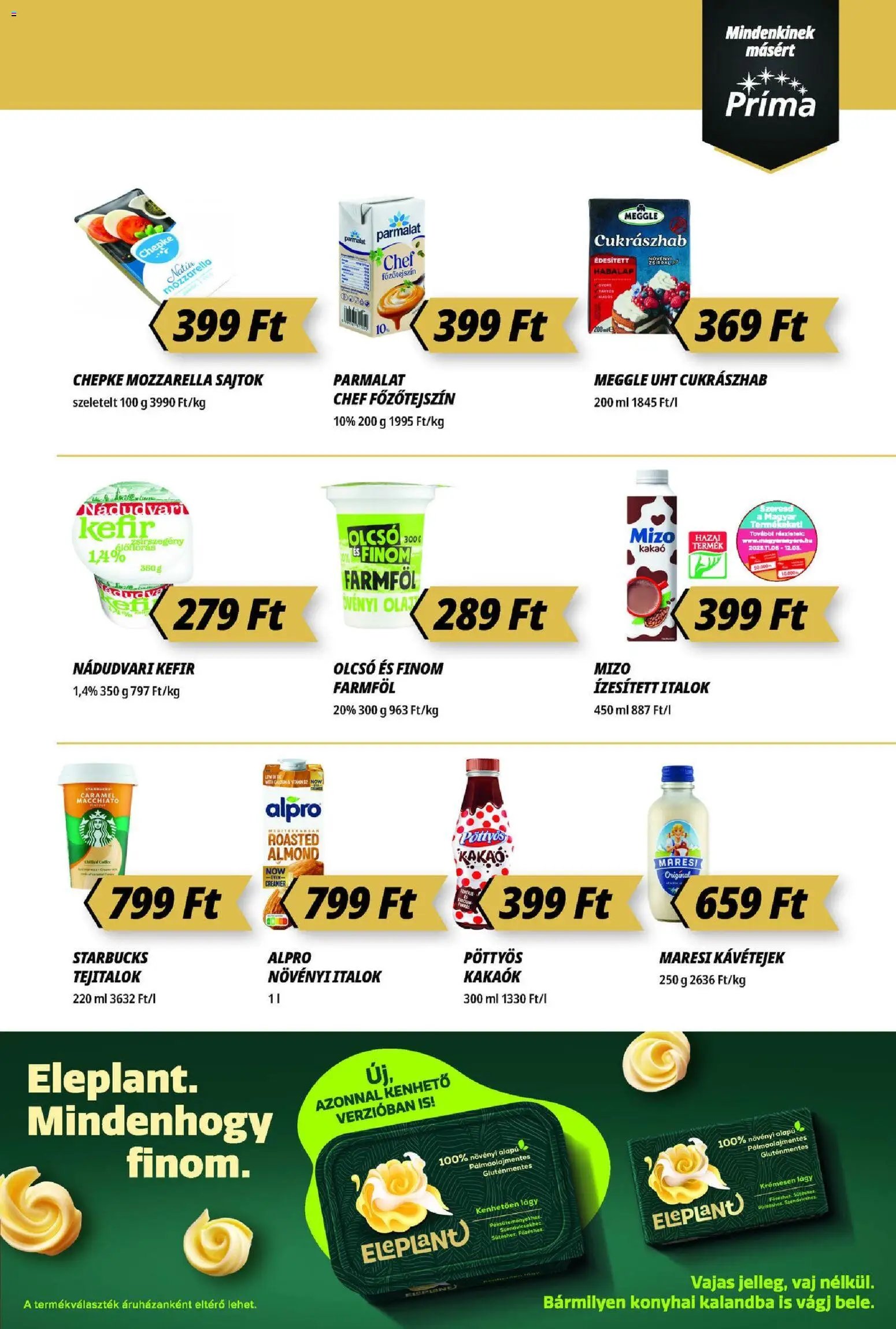 CBA Príma újság 2025.11.13. Akciós újság CBA Príma (2025-11-13 - 2025-11-19)