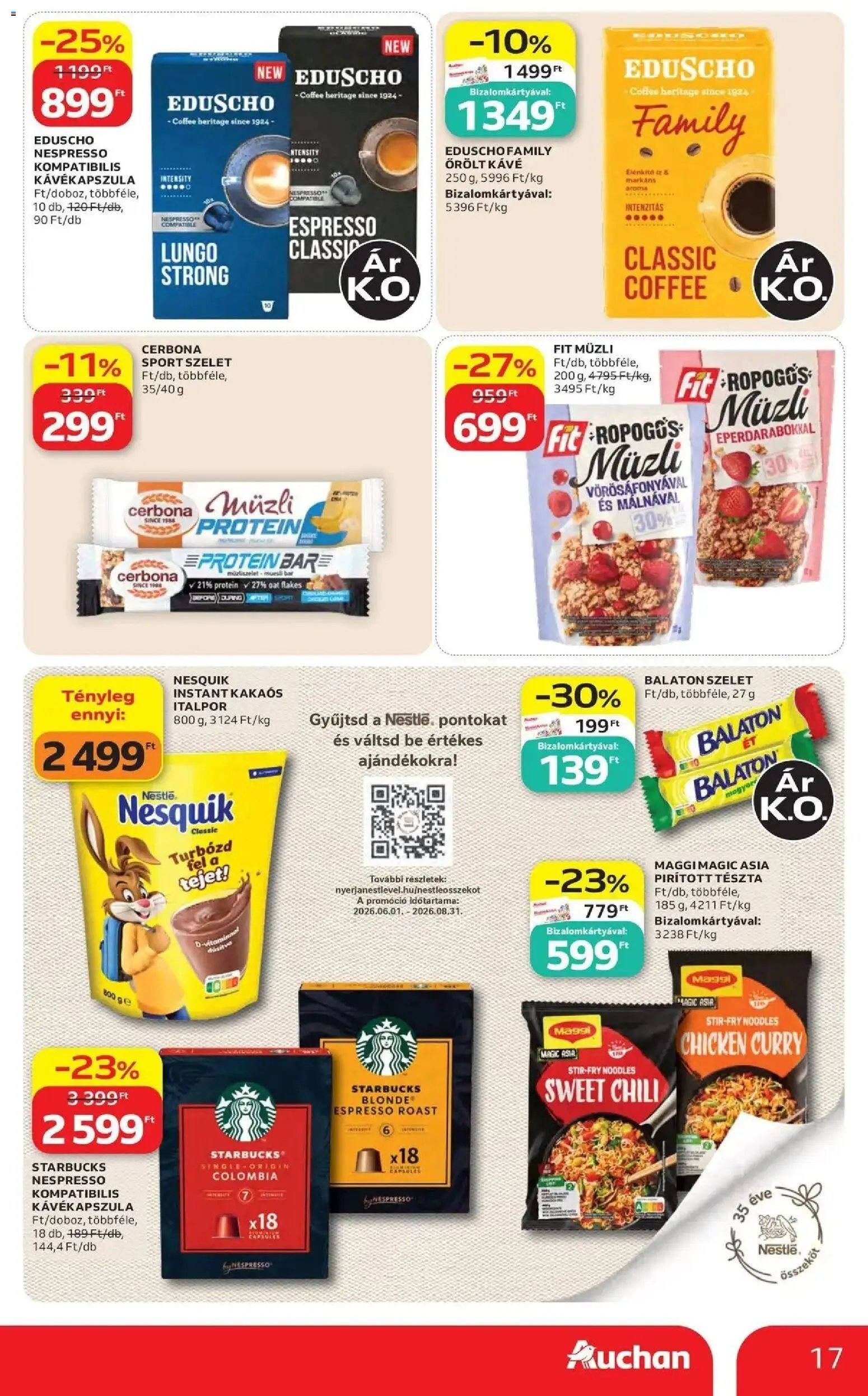 Auchan újság 2026.07.30. Auchan akciós újság Fót