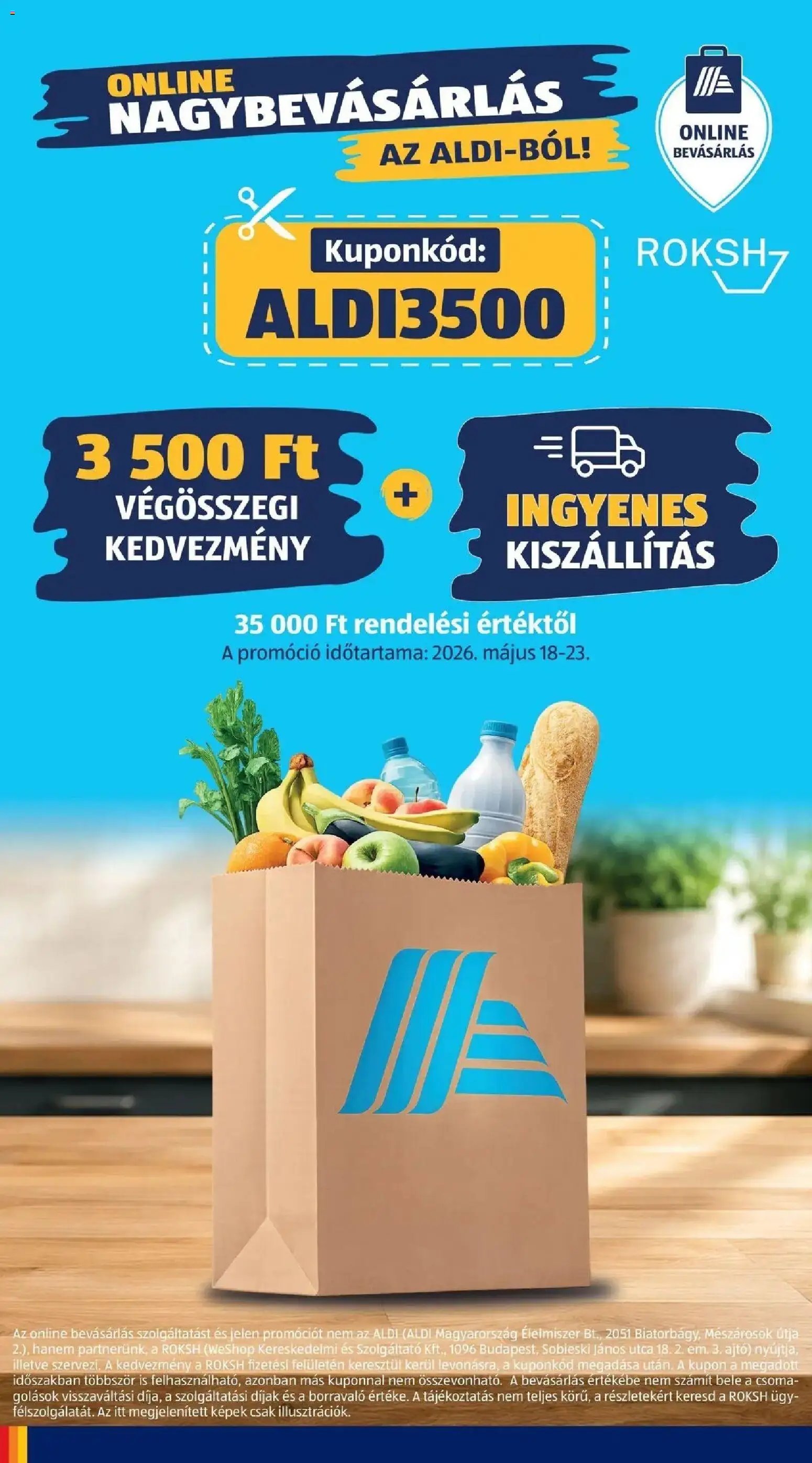 Aldi újság 2026.05.21. Aldi aktuális akciós újság (2026-05-21 - 2026-05-27)