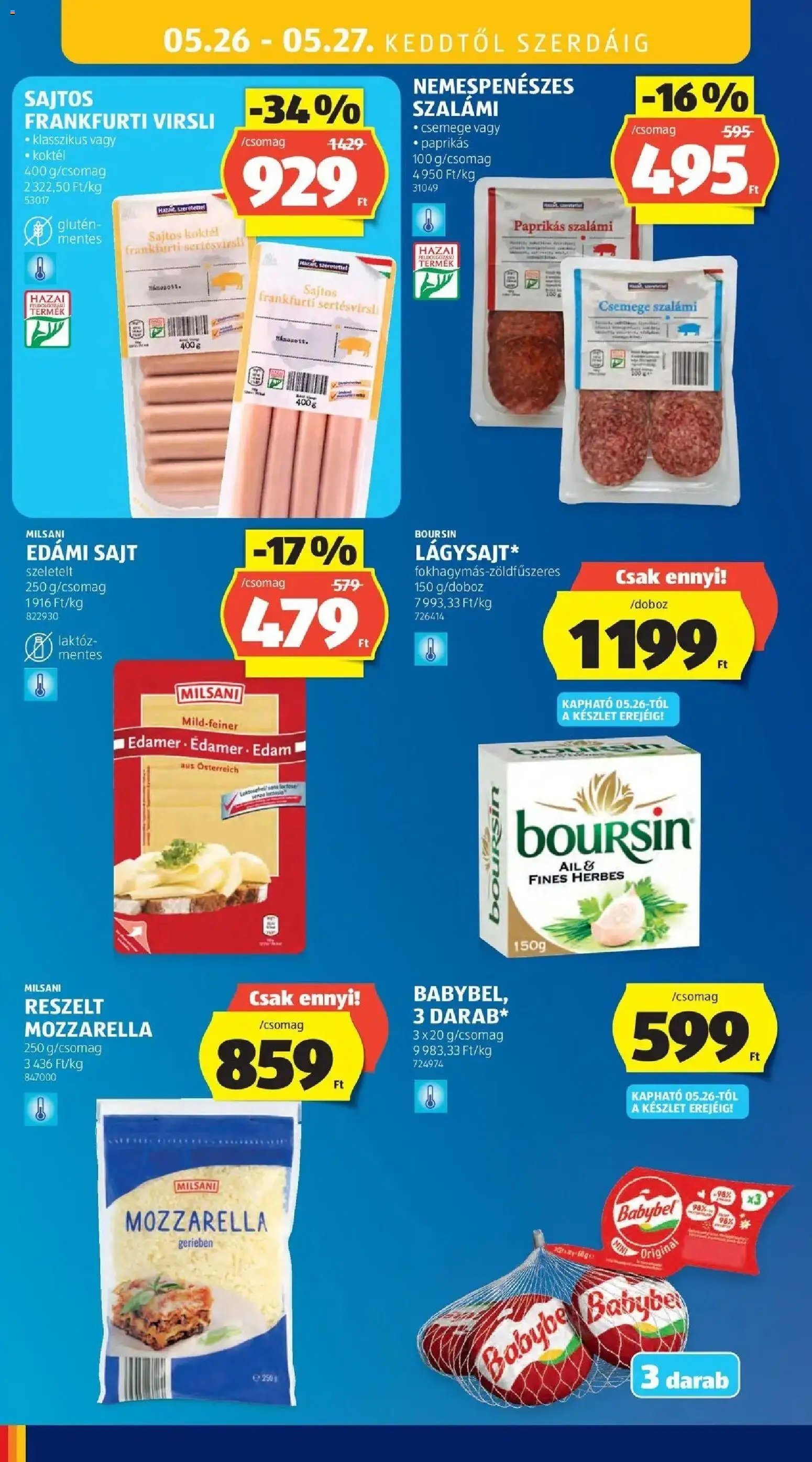 Aldi újság 2026.05.21. Aldi aktuális akciós újság (2026-05-21 - 2026-05-27)